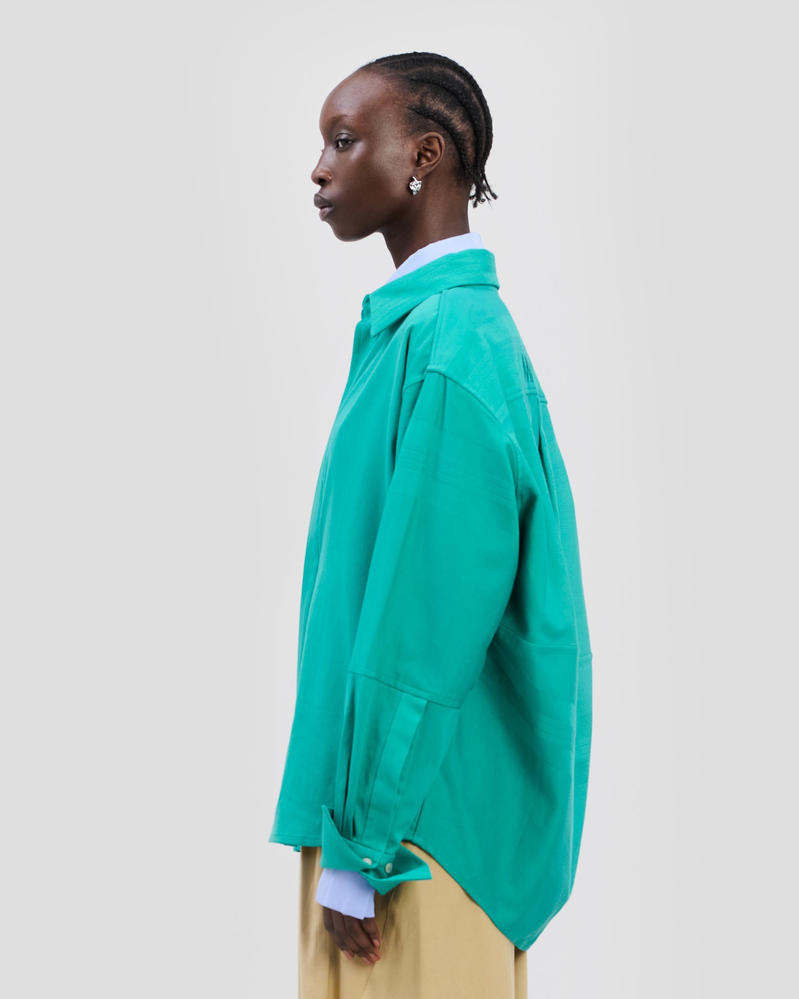 Nore Overshirt Seaweed Green