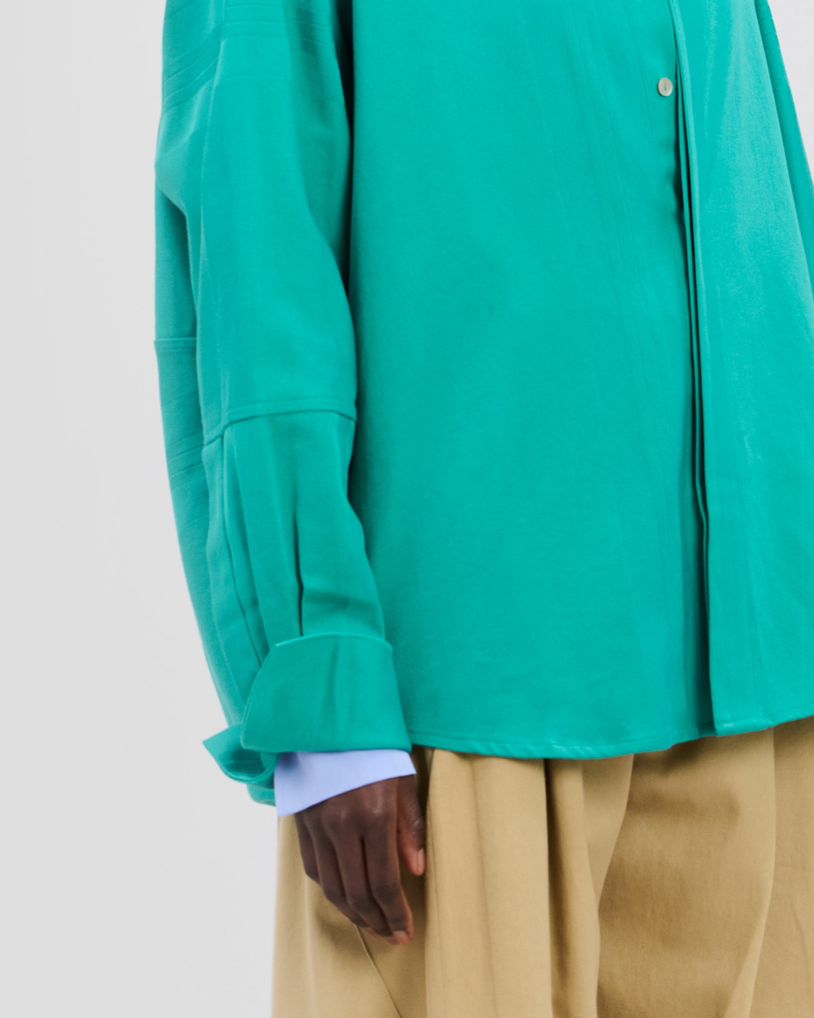 Nore Overshirt Seaweed Green