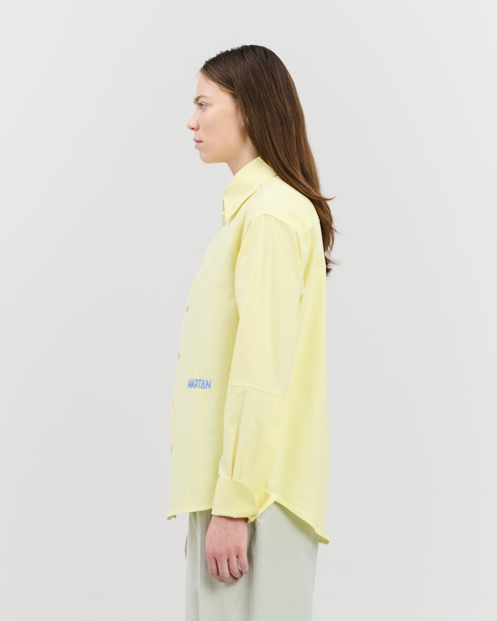 Marchi Shirt Powder Yellow (Poplin)