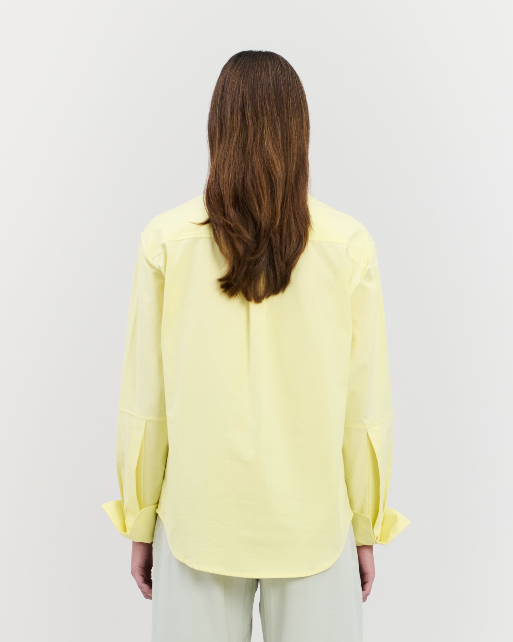 Marchi Shirt Powder Yellow (Poplin)