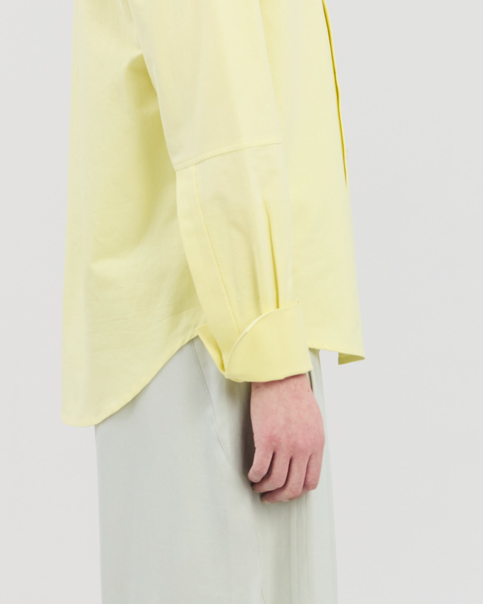 Marchi Shirt Powder Yellow (Poplin)