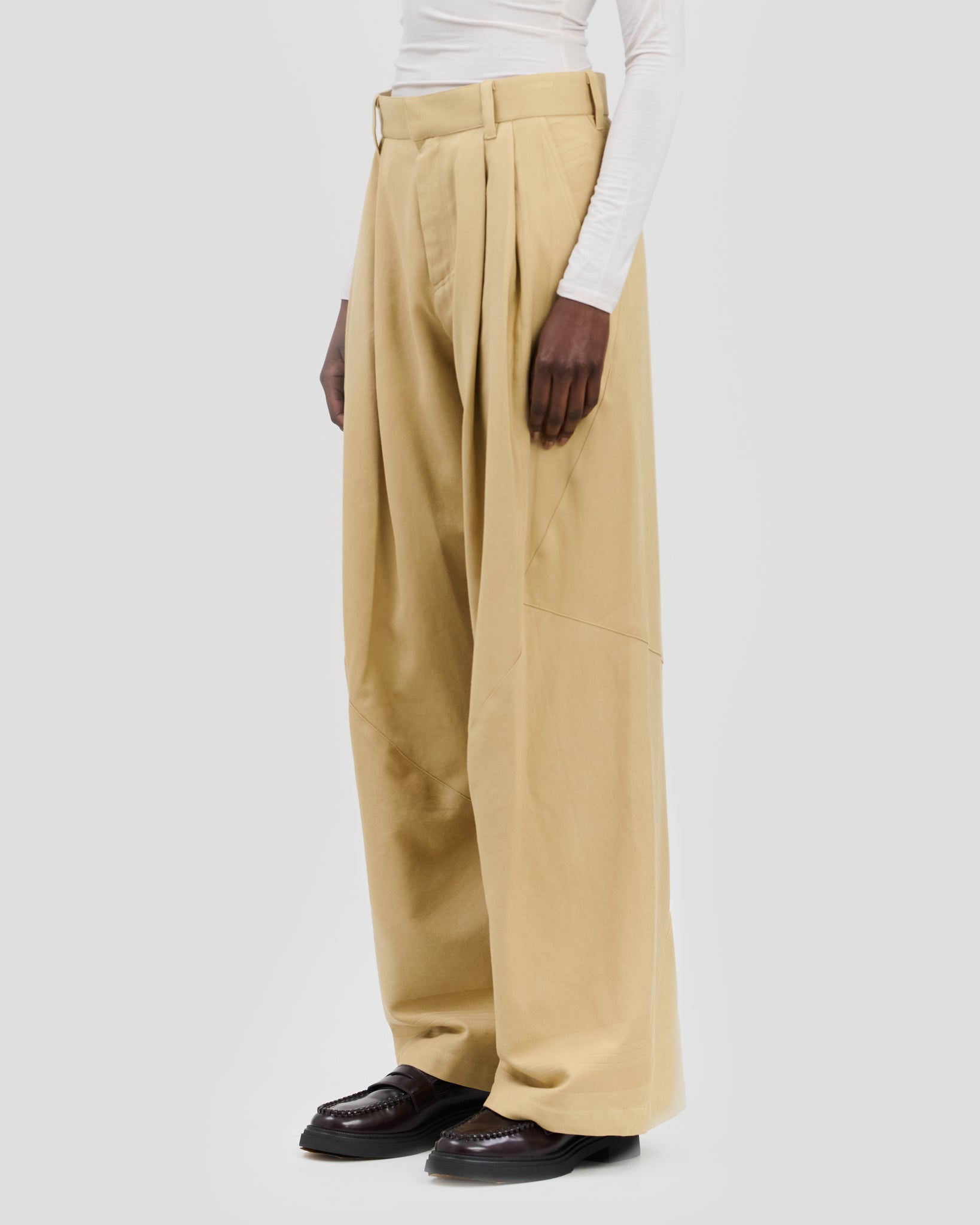 Jo Trousers Bamboo Beige