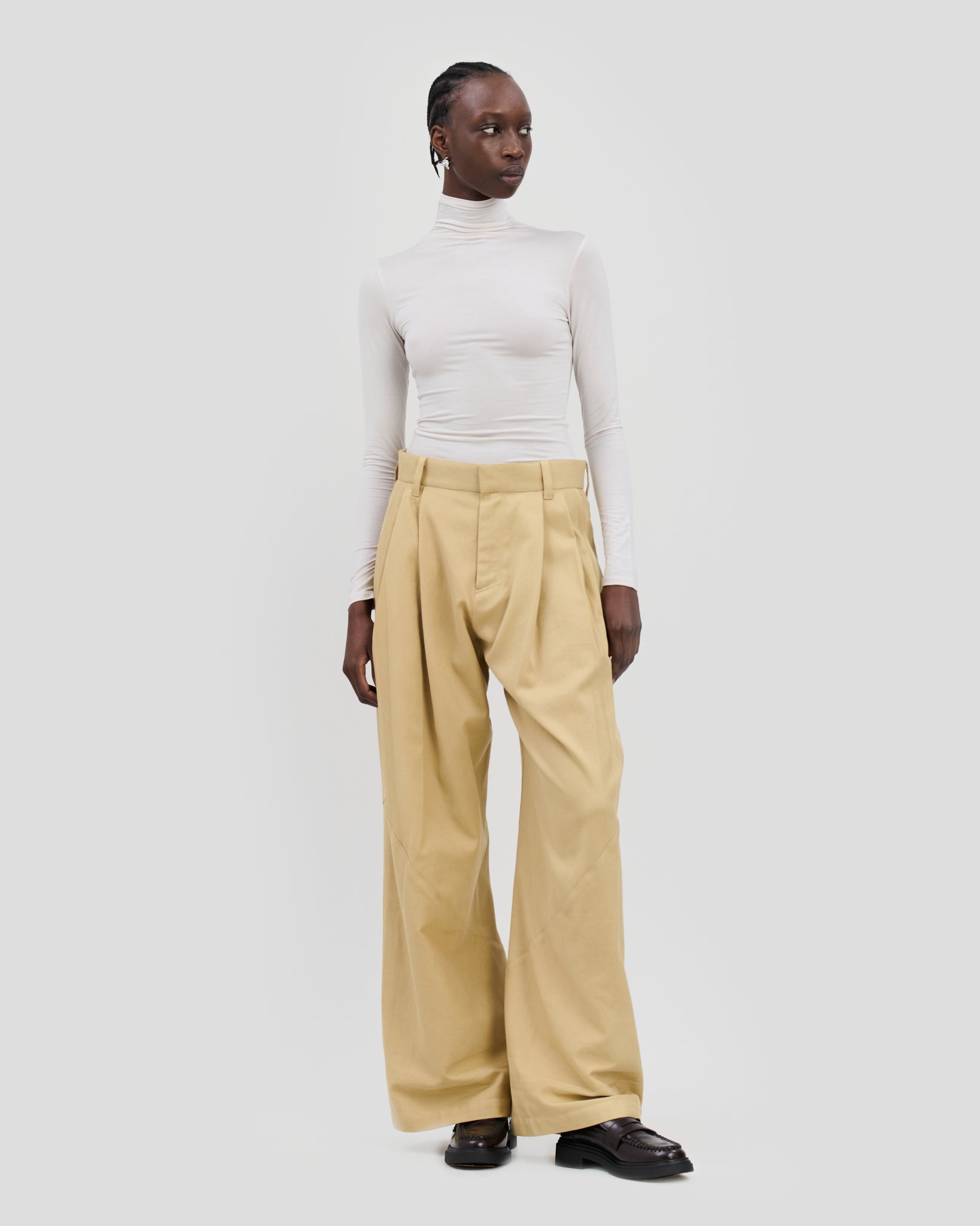 Jo Trousers Bamboo Beige