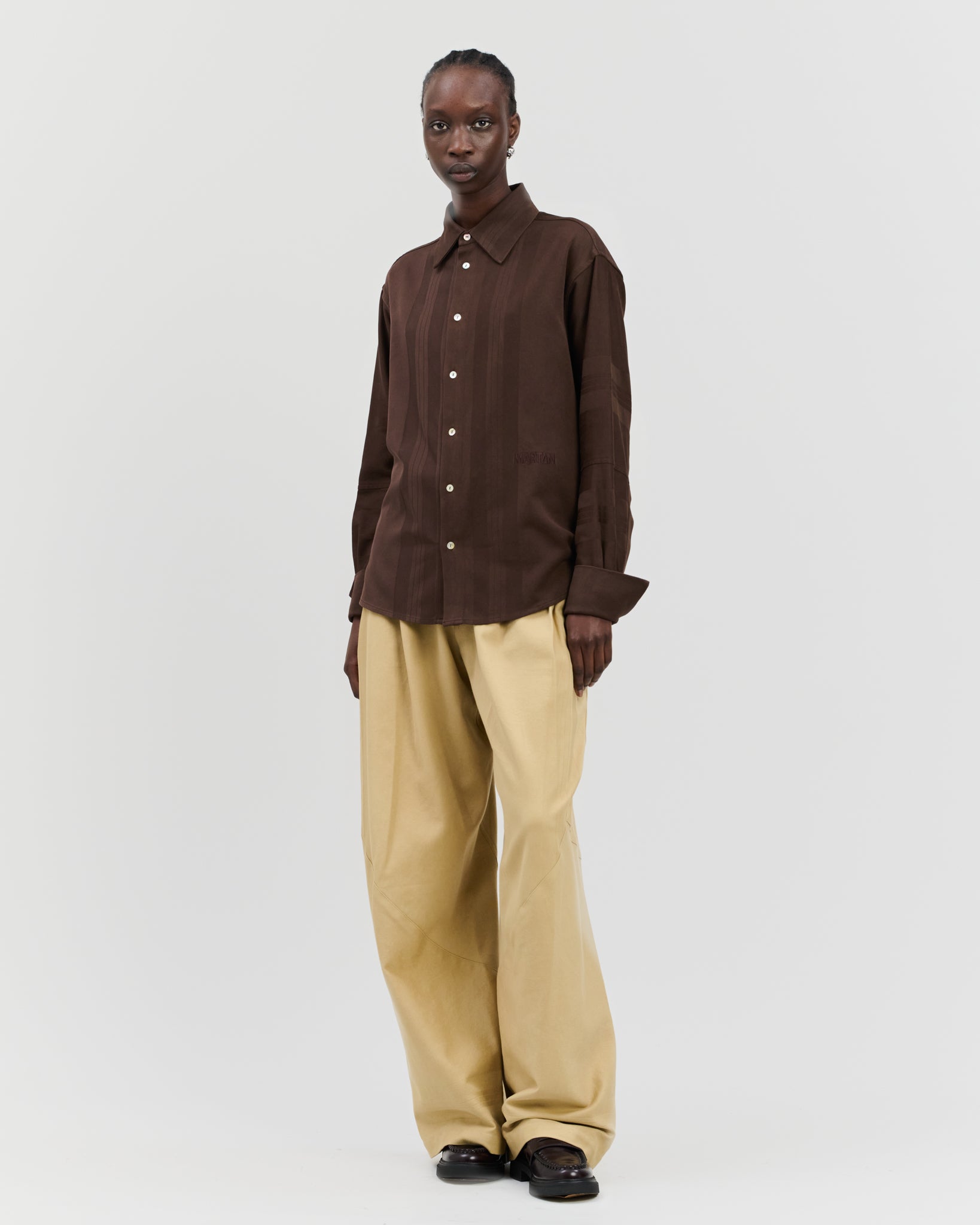 Marchi Overshirt Chocolate Brown