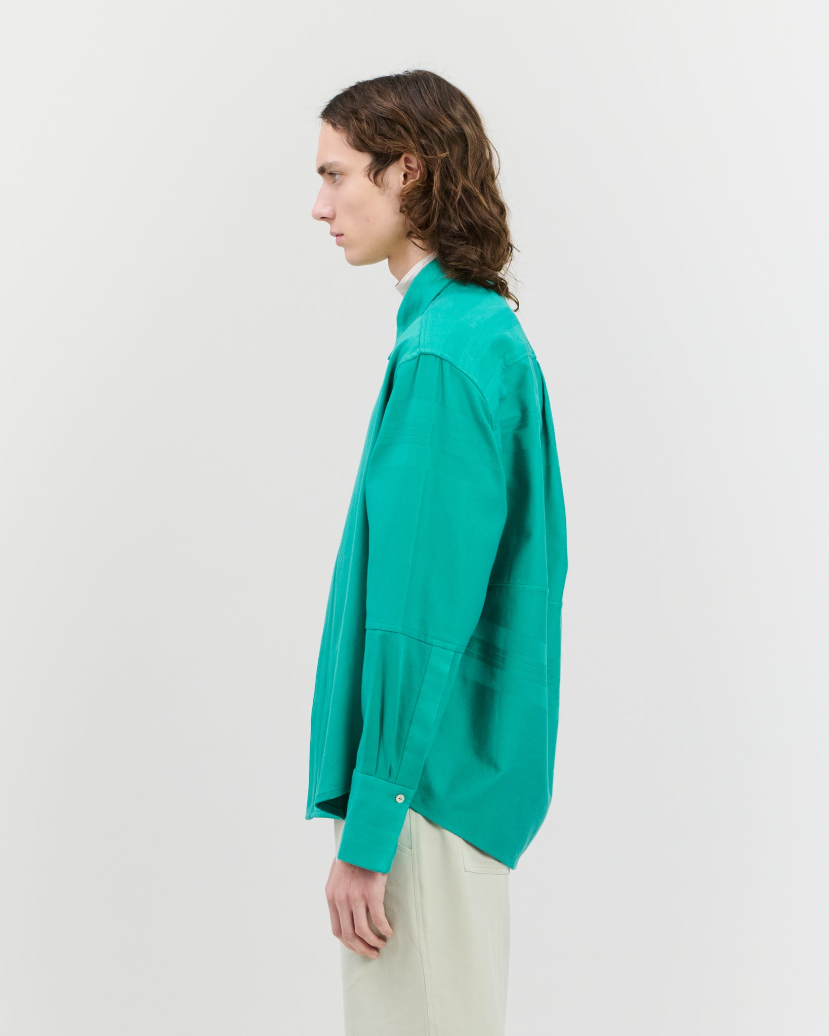 Nore Overshirt Seaweed Green