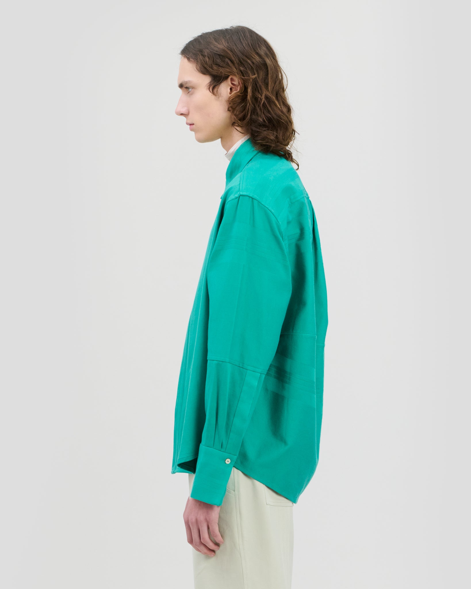 Nore Overshirt Seaweed Green