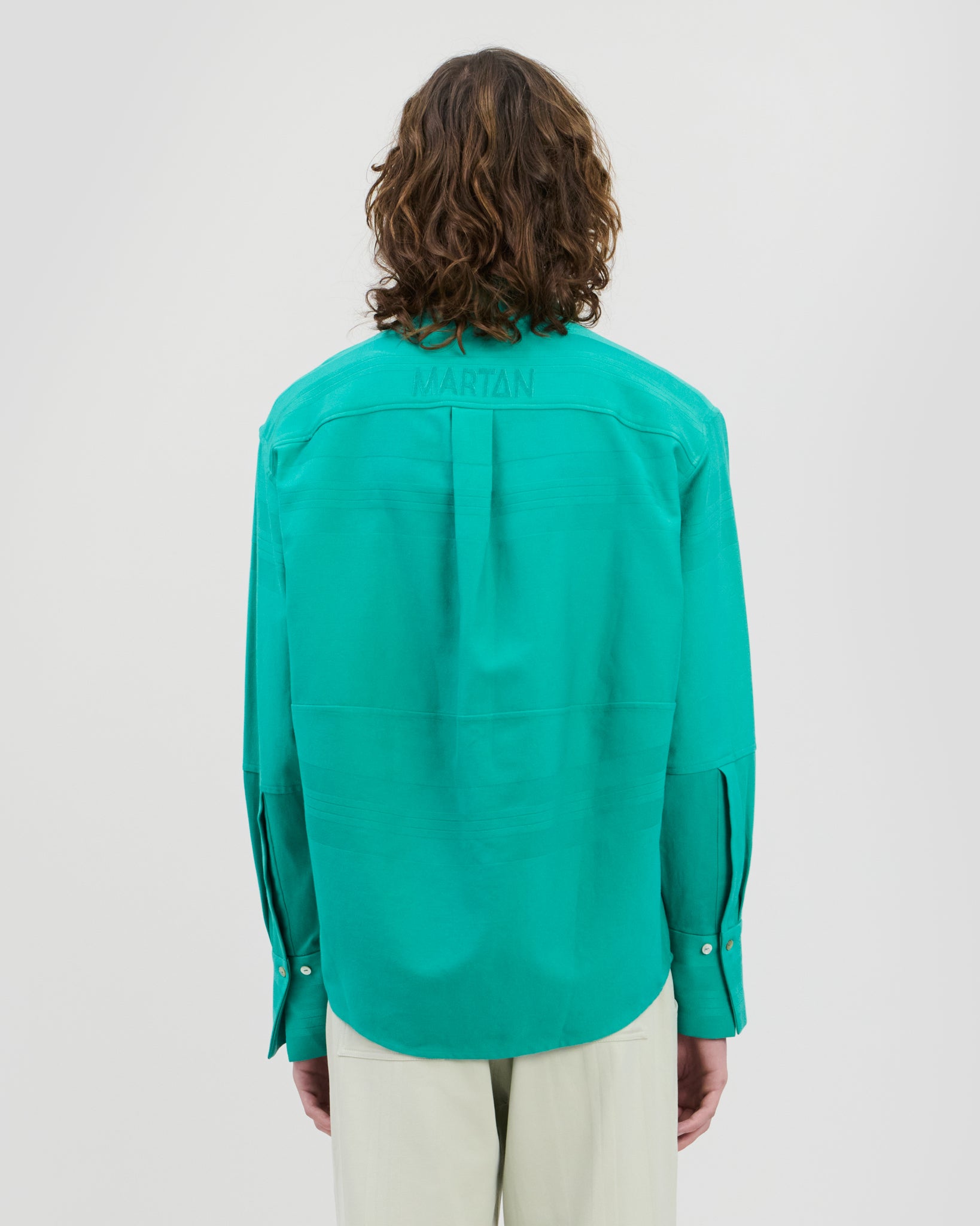 Nore Overshirt Seaweed Green