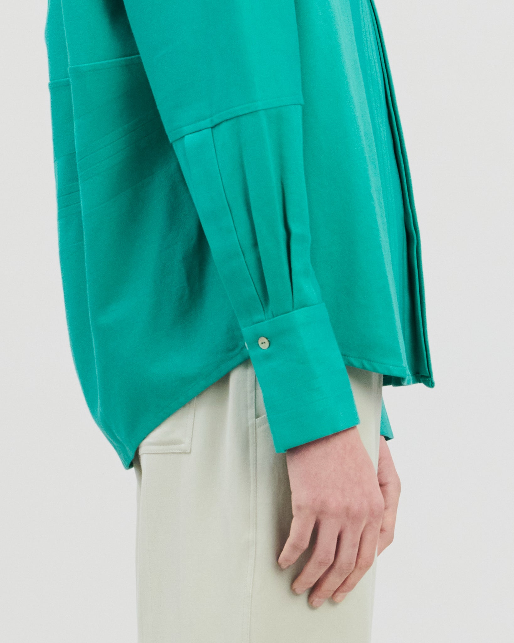 Nore Overshirt Seaweed Green