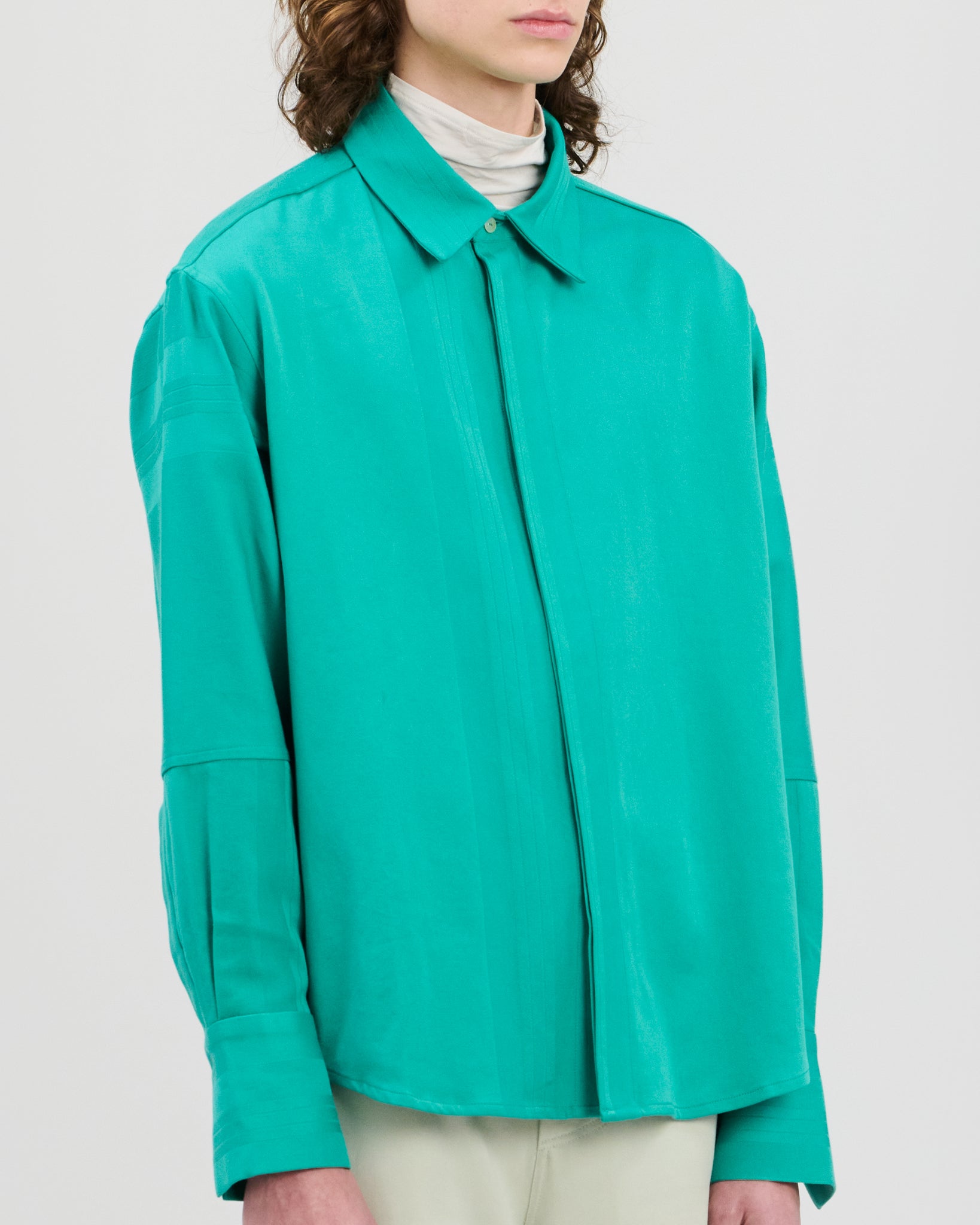 Nore Overshirt Seaweed Green