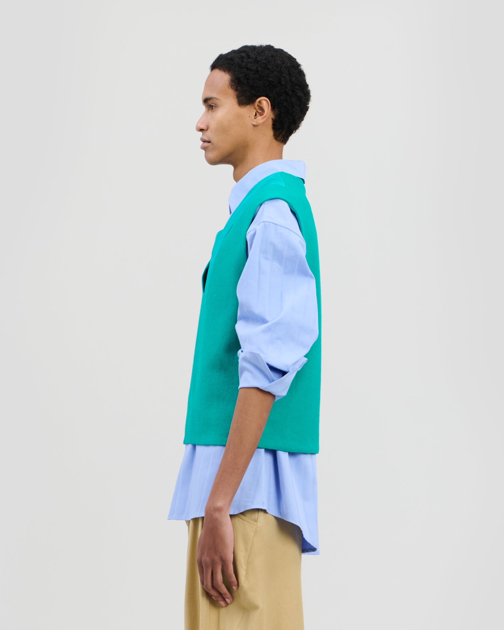 Oumar Top Seaweed Green