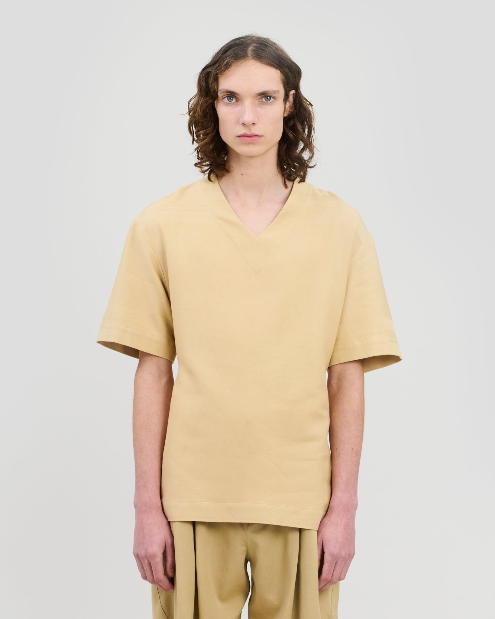 Mathou T-shirt Bamboo Beige