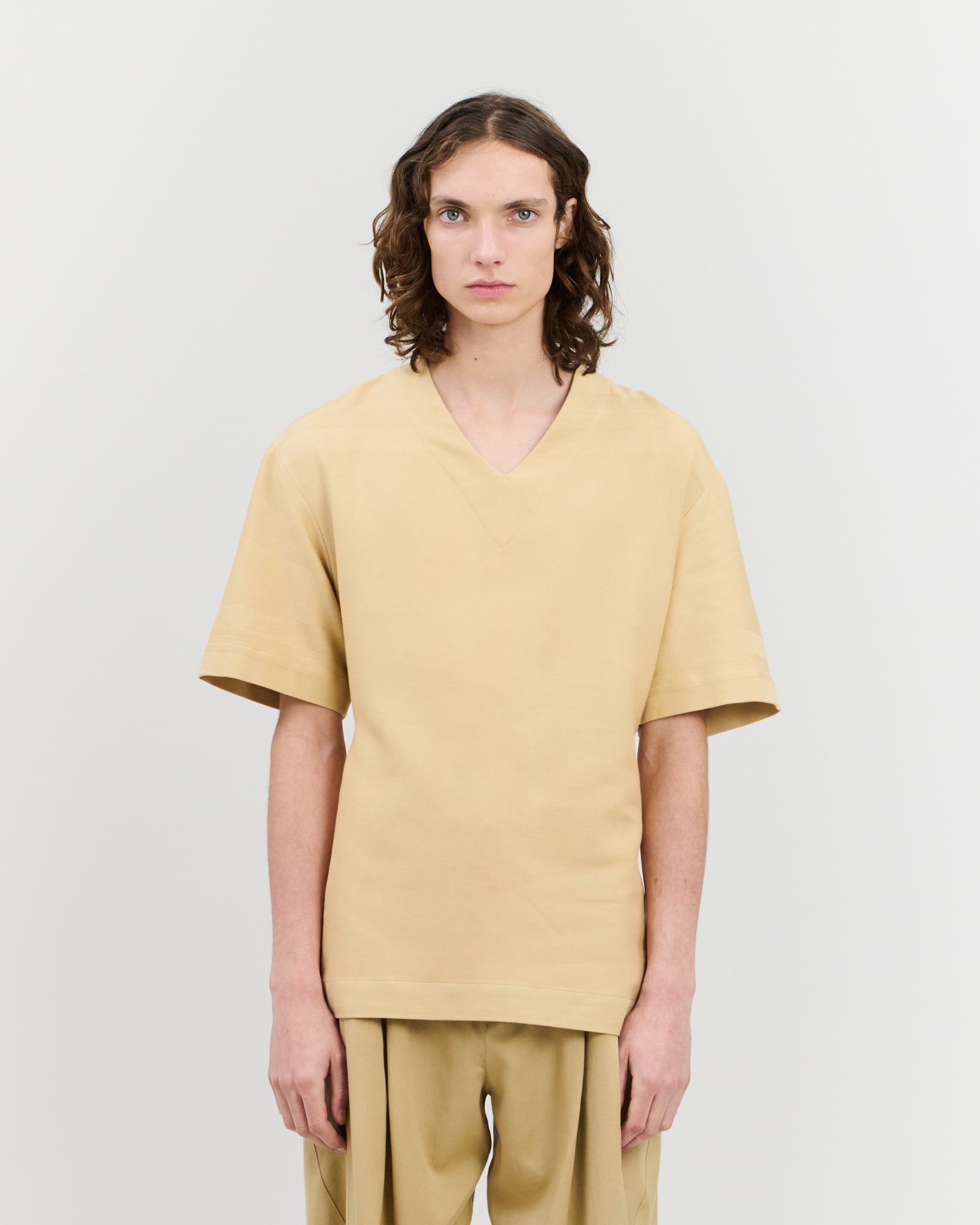 Mathou T-shirt Bamboo Beige