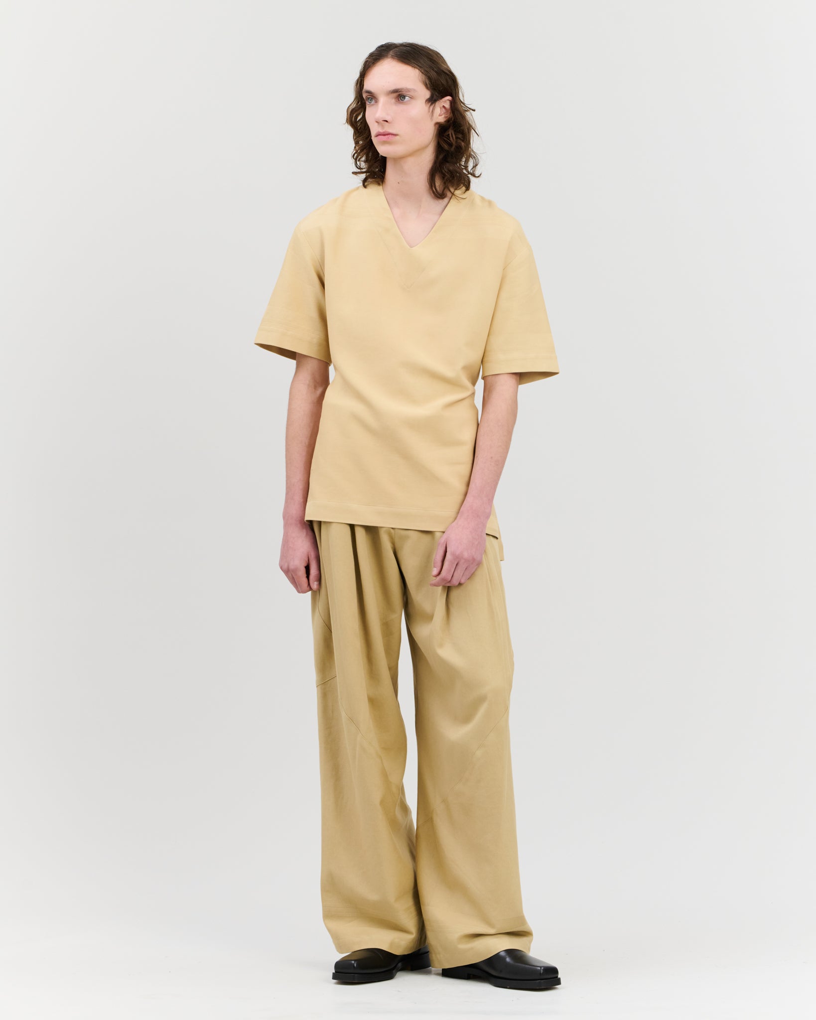 Mathou T-shirt Bamboo Beige