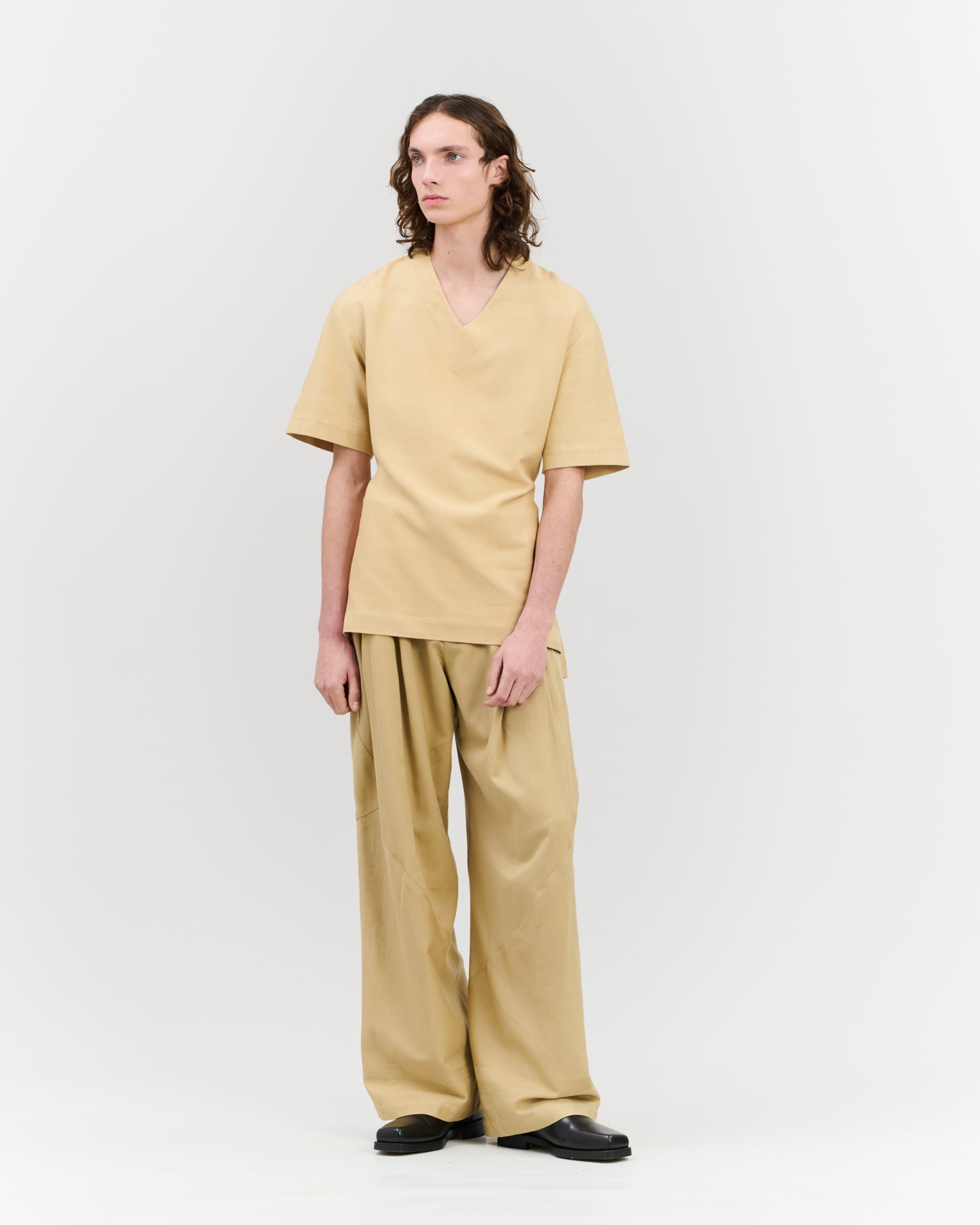 Mathou T-shirt Bamboo Beige