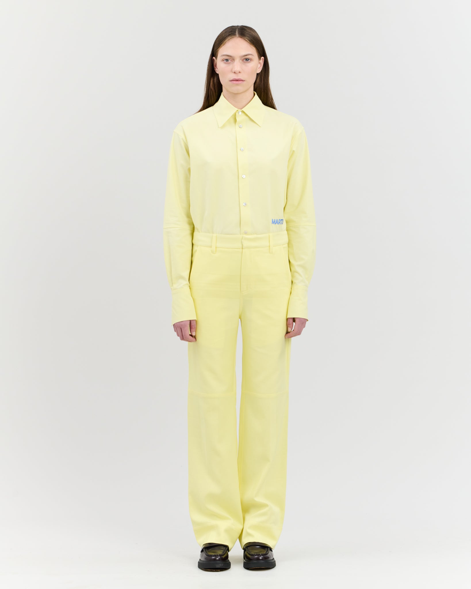 Jelle Trousers Powder Yellow