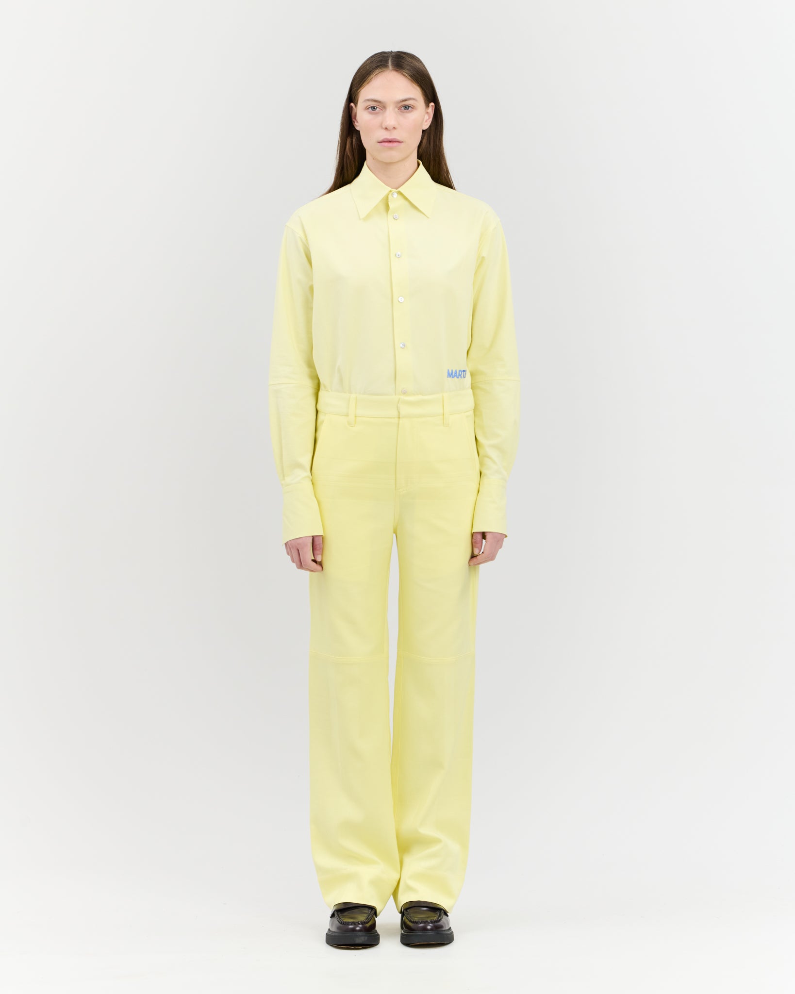 Jelle Trousers Powder Yellow