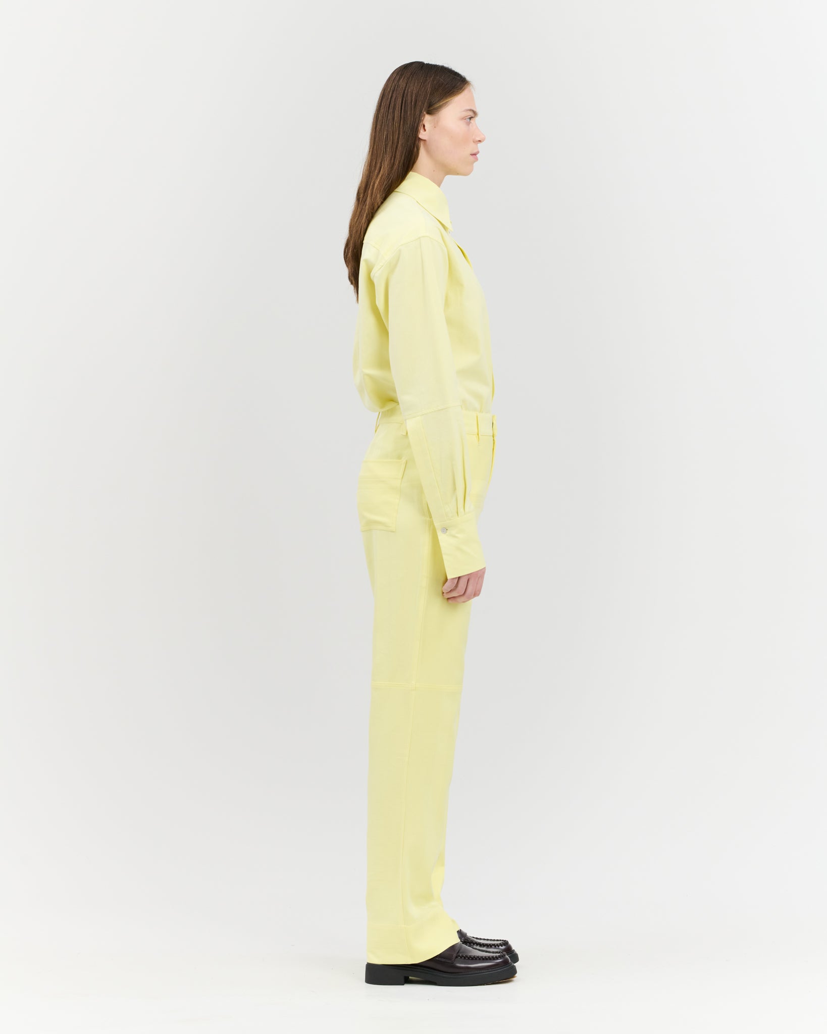 Jelle Trousers Powder Yellow