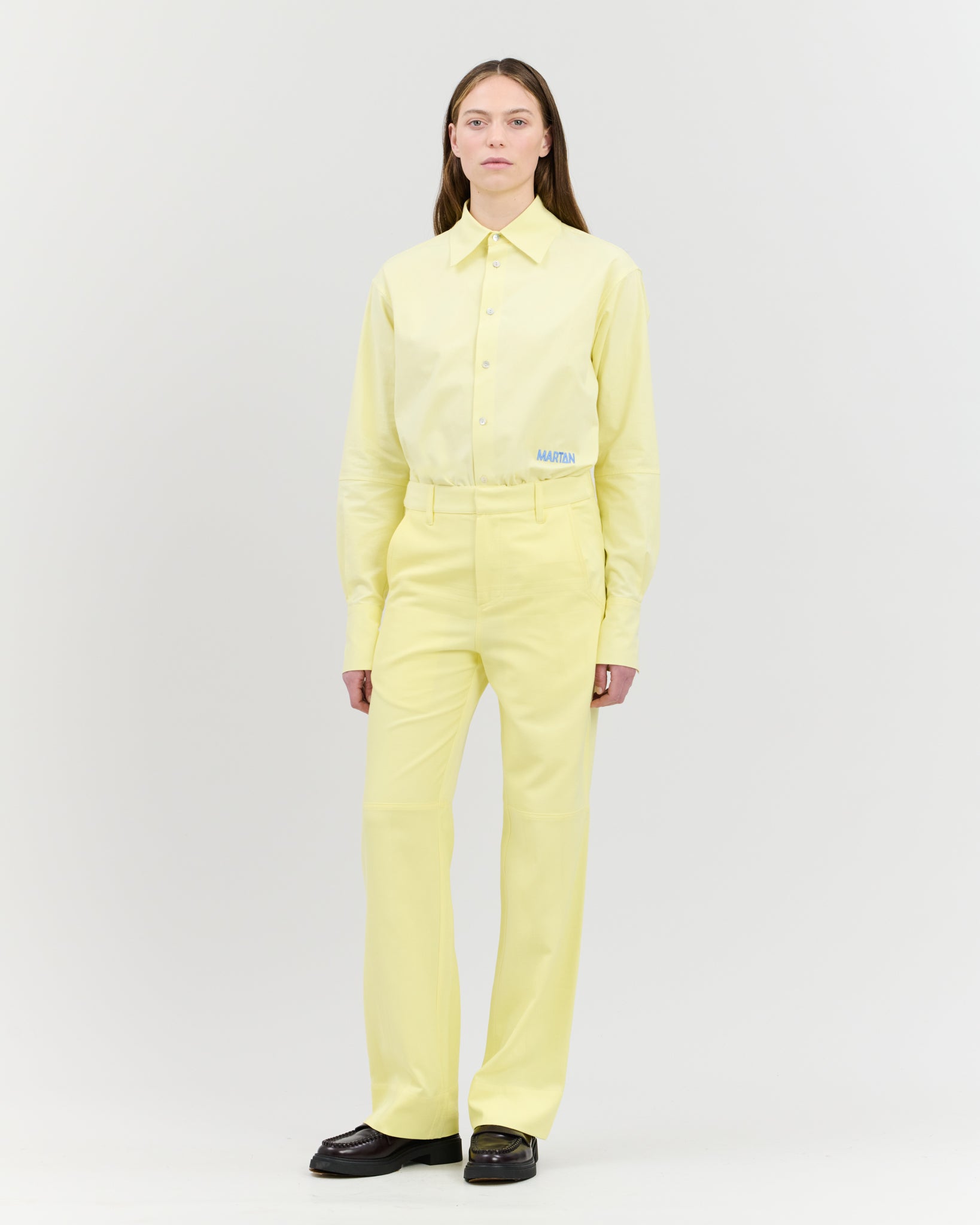 Jelle Trousers Powder Yellow