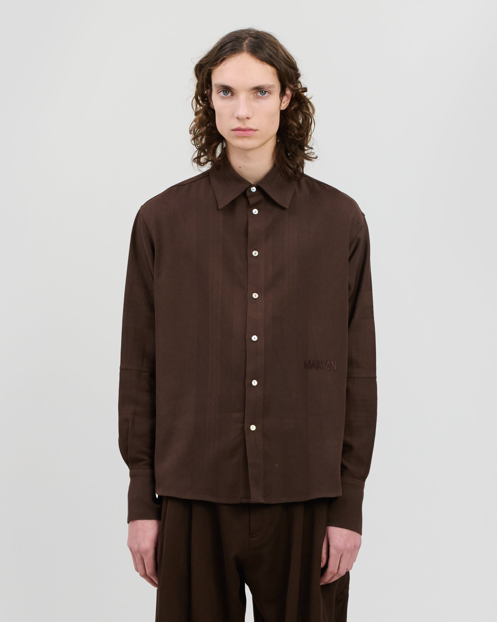 Marchi Overshirt Chocolate Brown