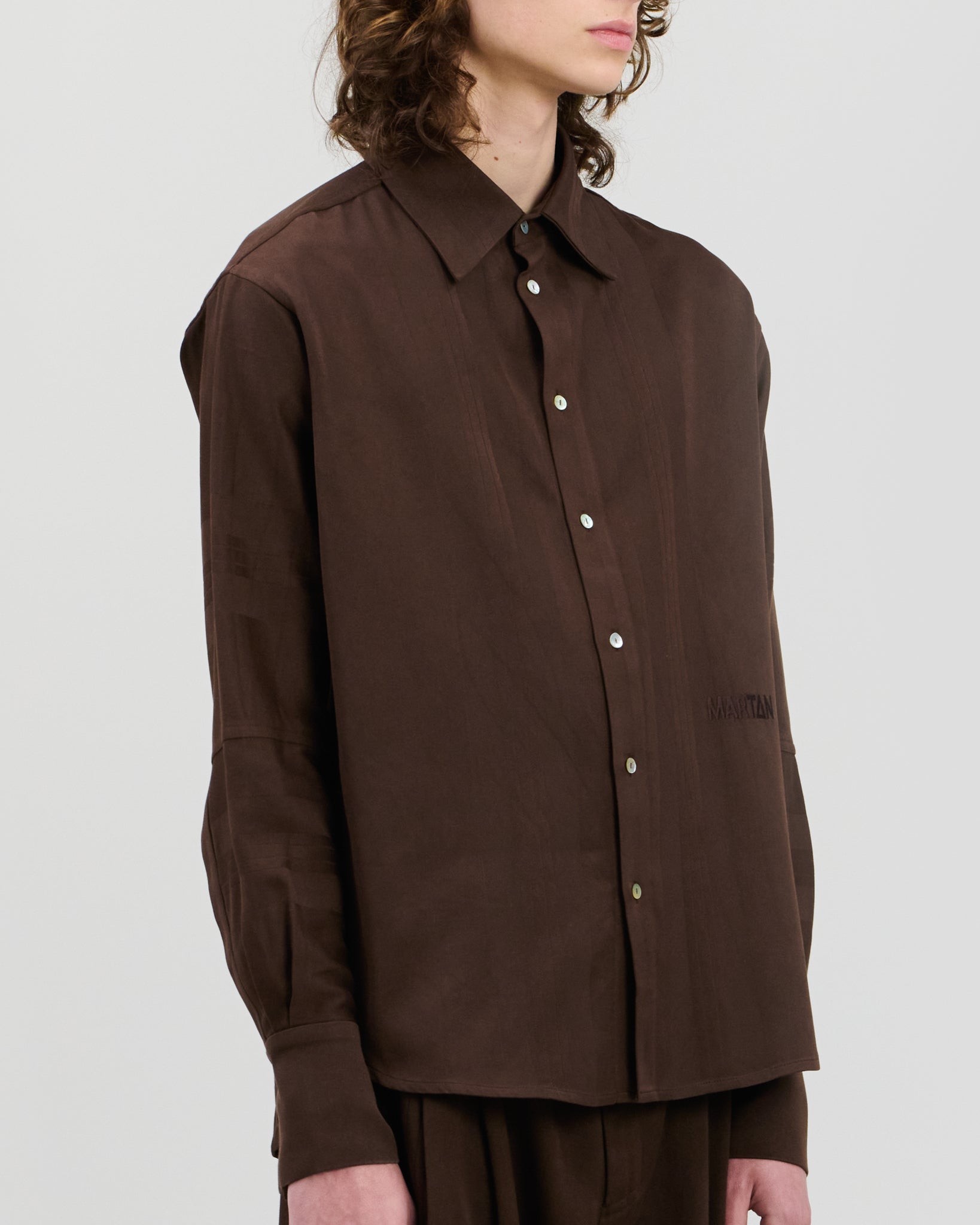 Marchi Overshirt Chocolate Brown