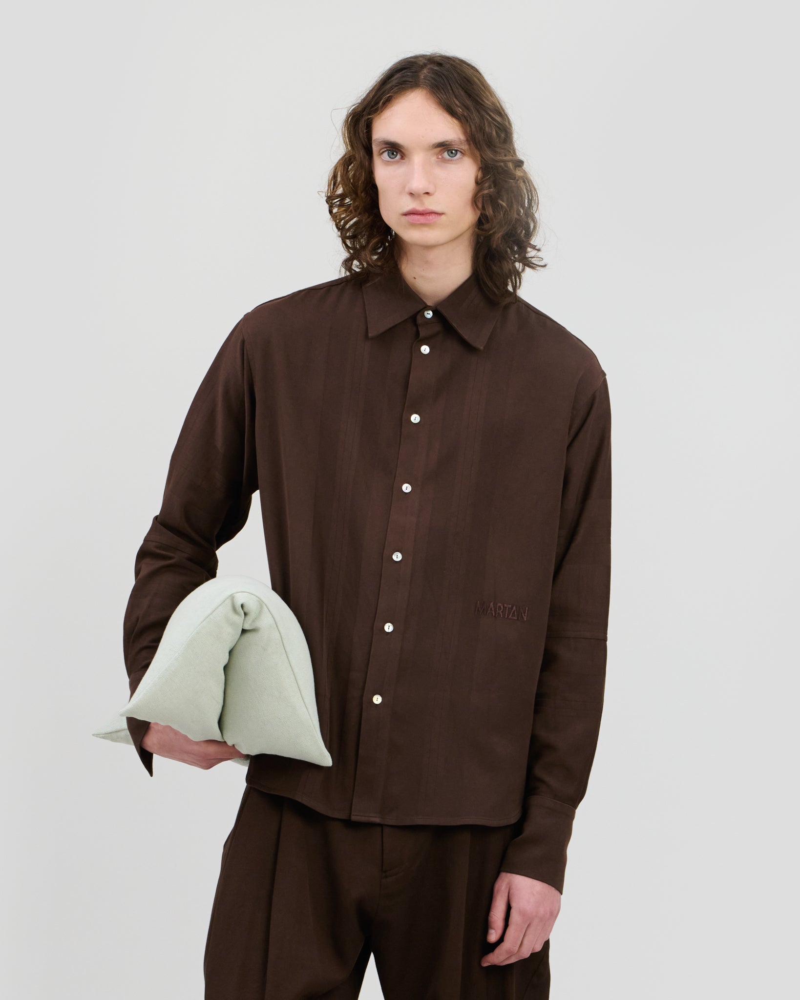 Marchi Overshirt Chocolate Brown