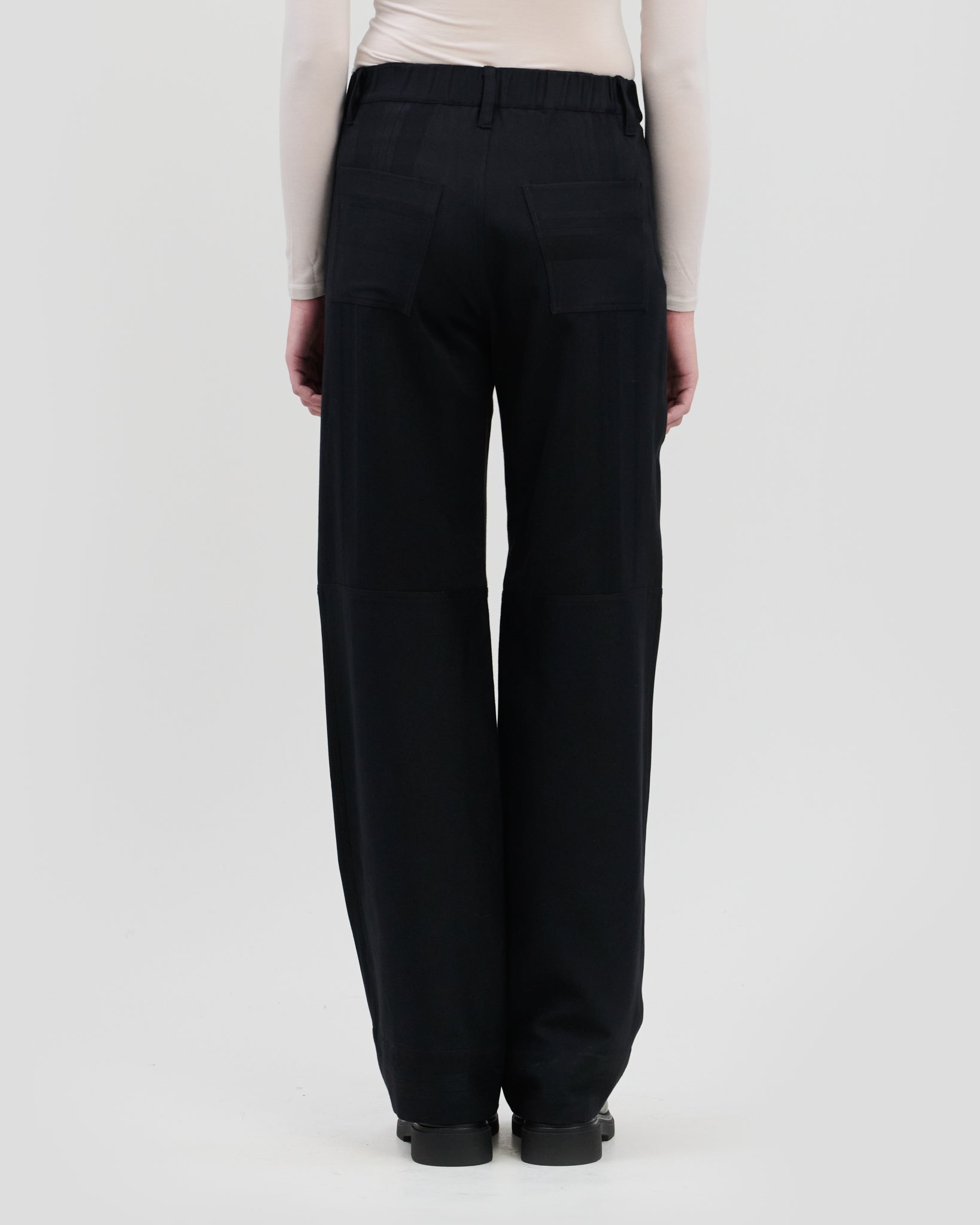 Jelle Trousers Charcoal Black