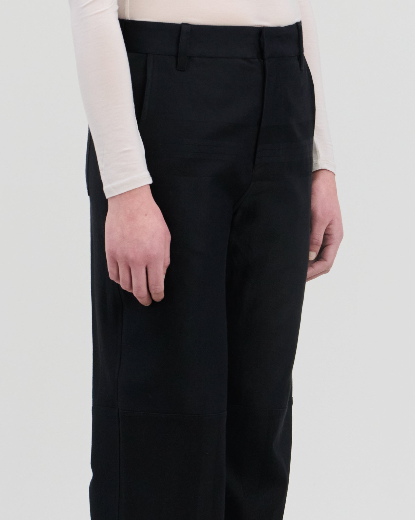 Jelle Trousers Charcoal Black