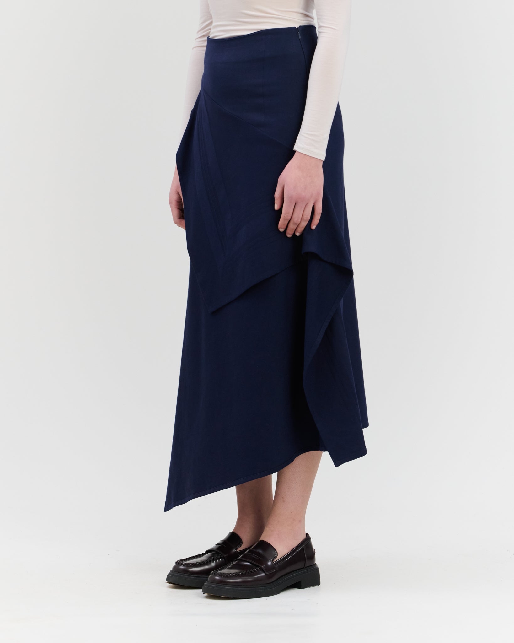 Jackie Skirt Navy Blue