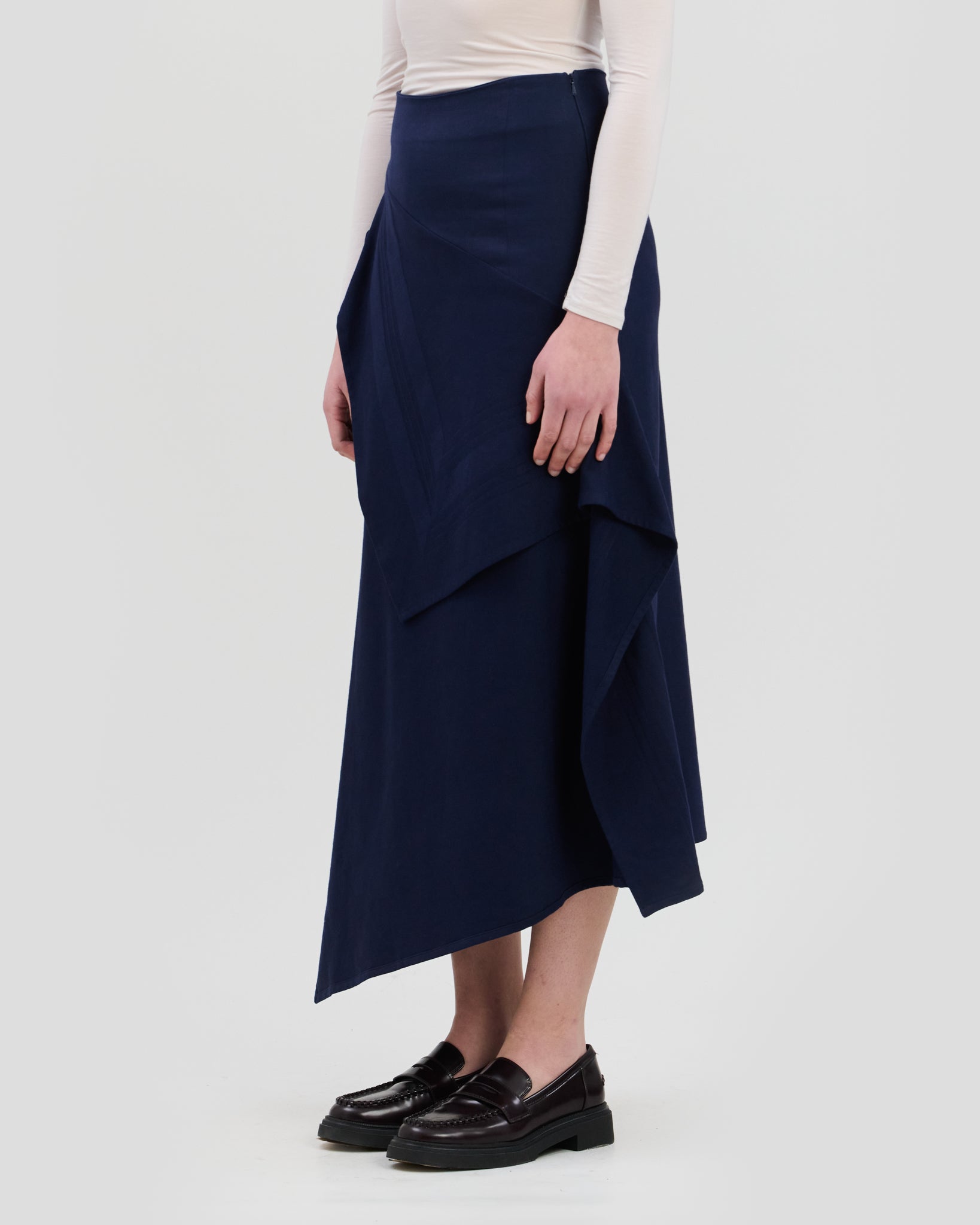 Jackie Skirt Navy Blue