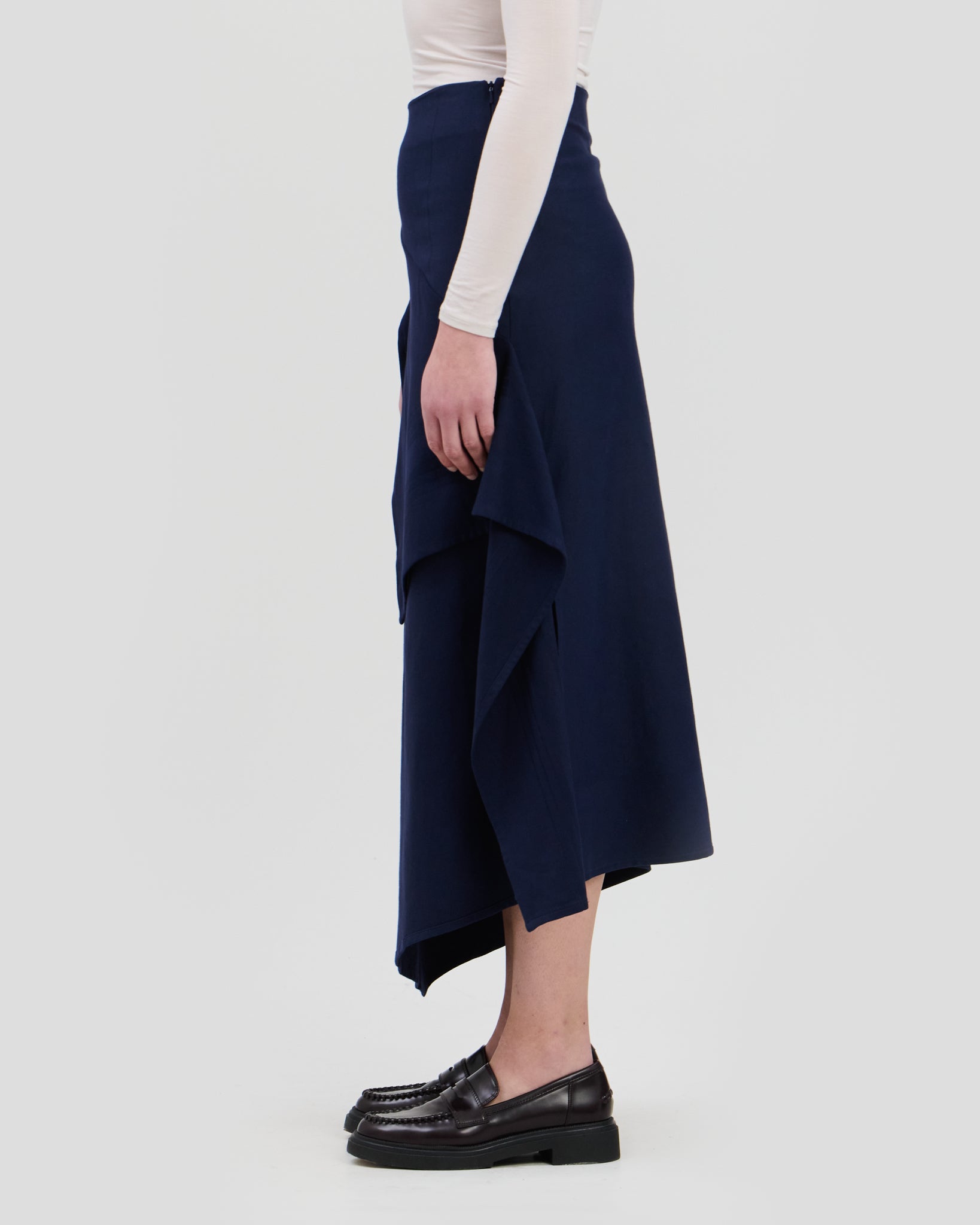 Jackie Skirt Navy Blue