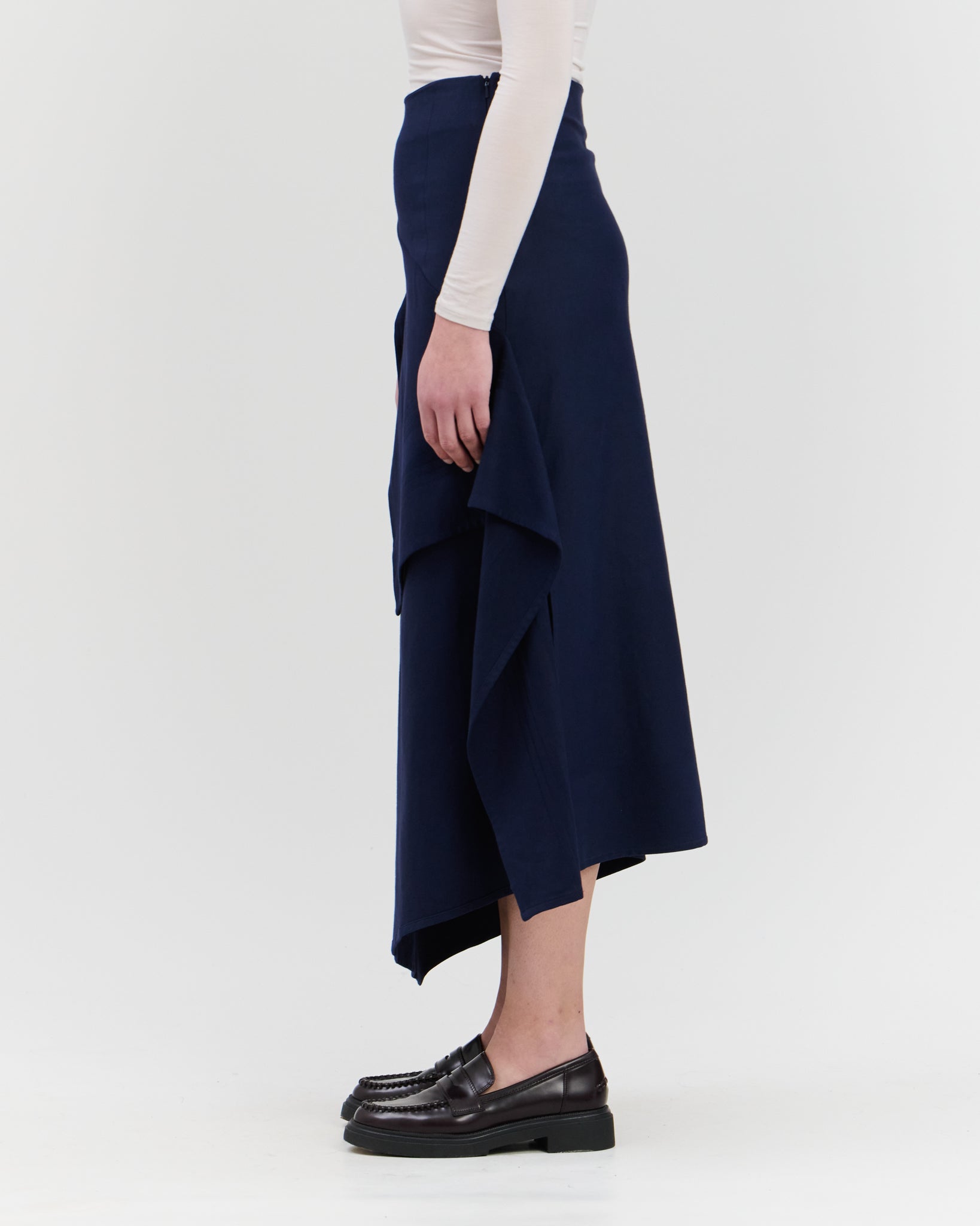 Jackie Skirt Navy Blue