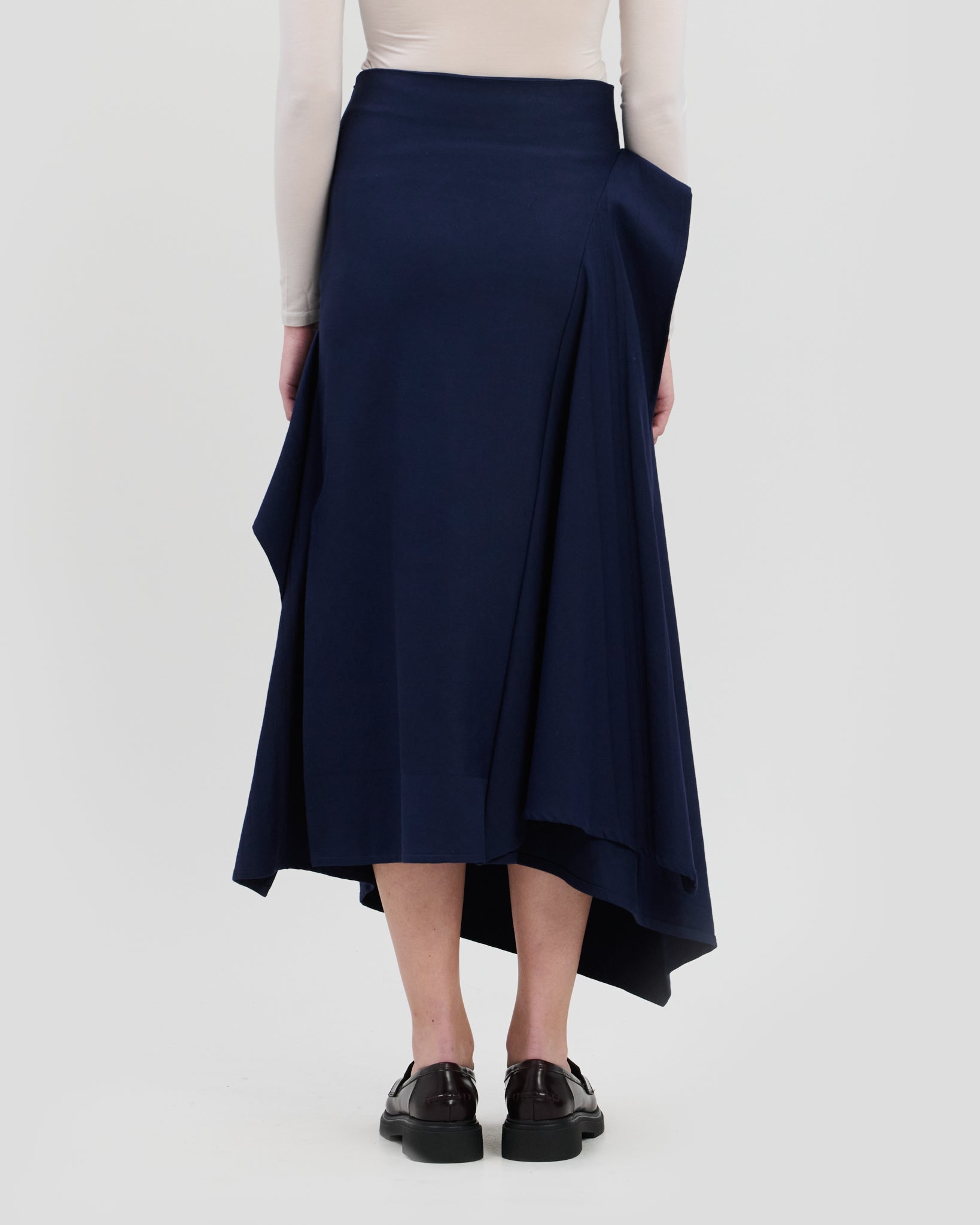 Jackie Skirt Navy Blue