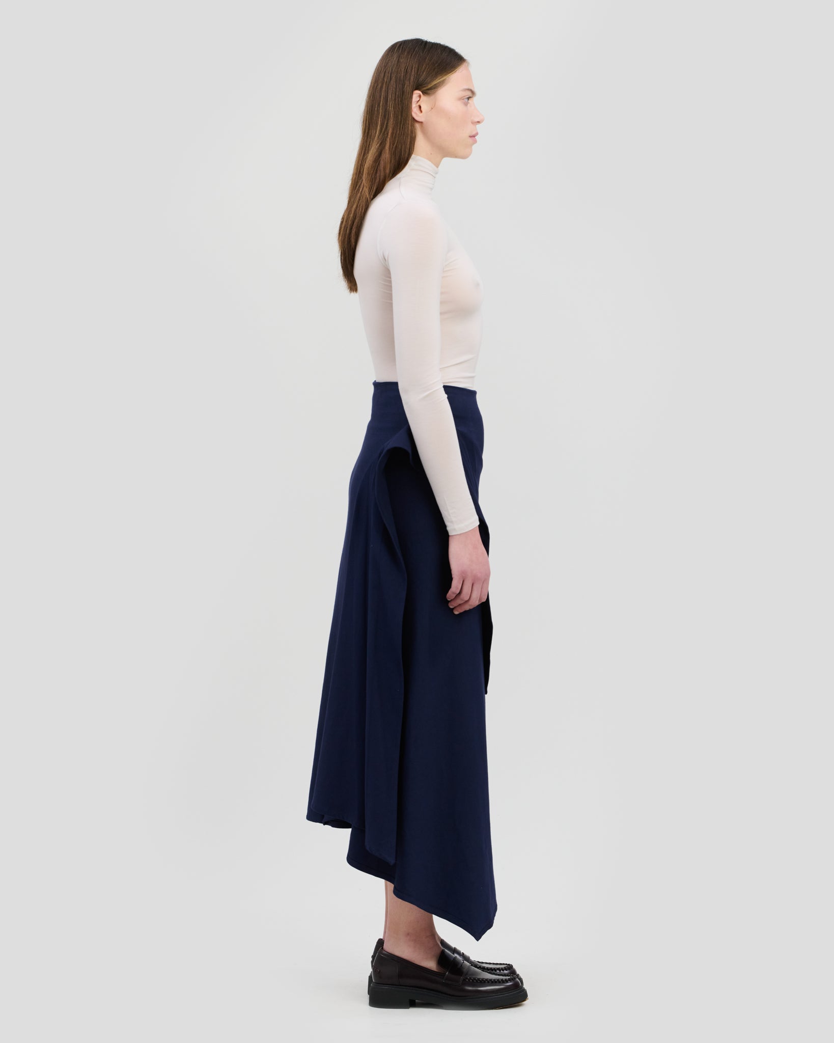 Jackie Skirt Navy Blue