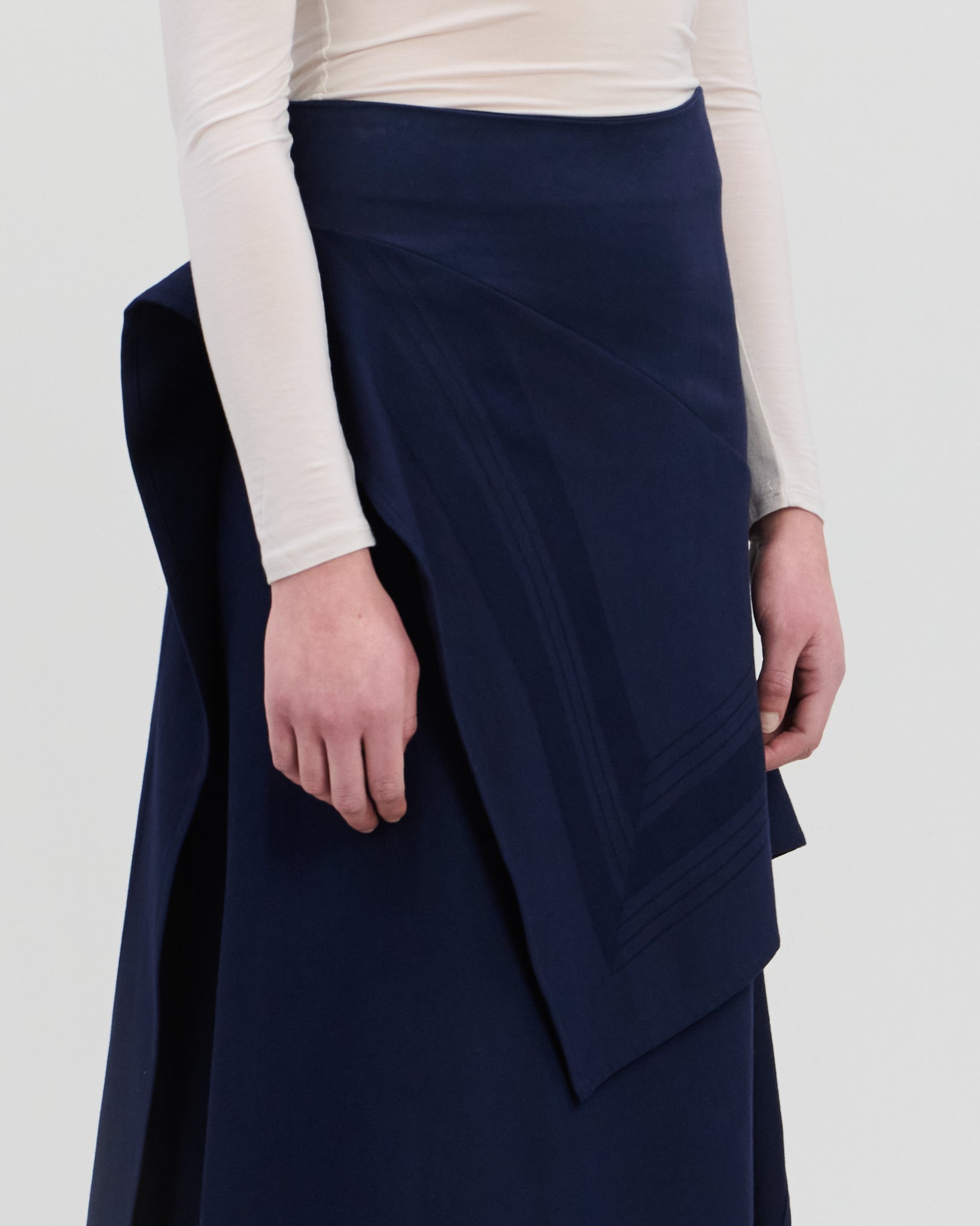 Jackie Skirt Navy Blue