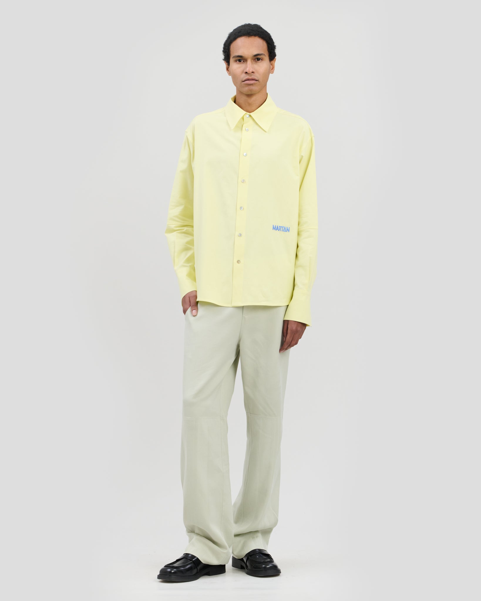 Marchi Shirt Powder Yellow