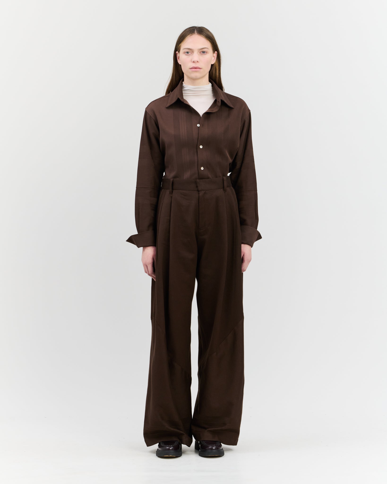 Jo Trousers Chocolate Brown