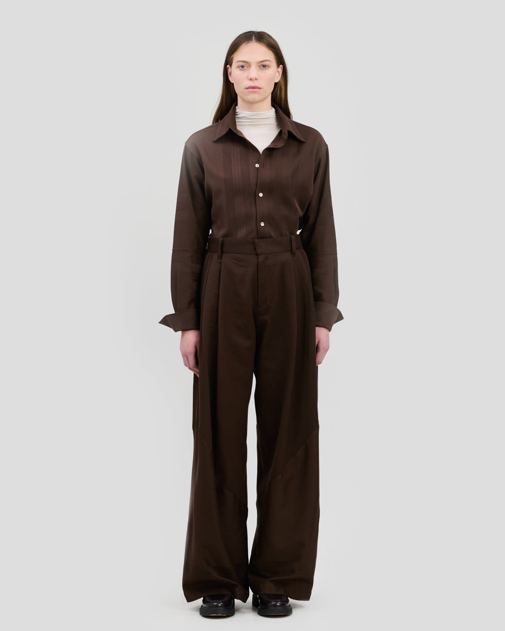 Jo Trousers Chocolate Brown