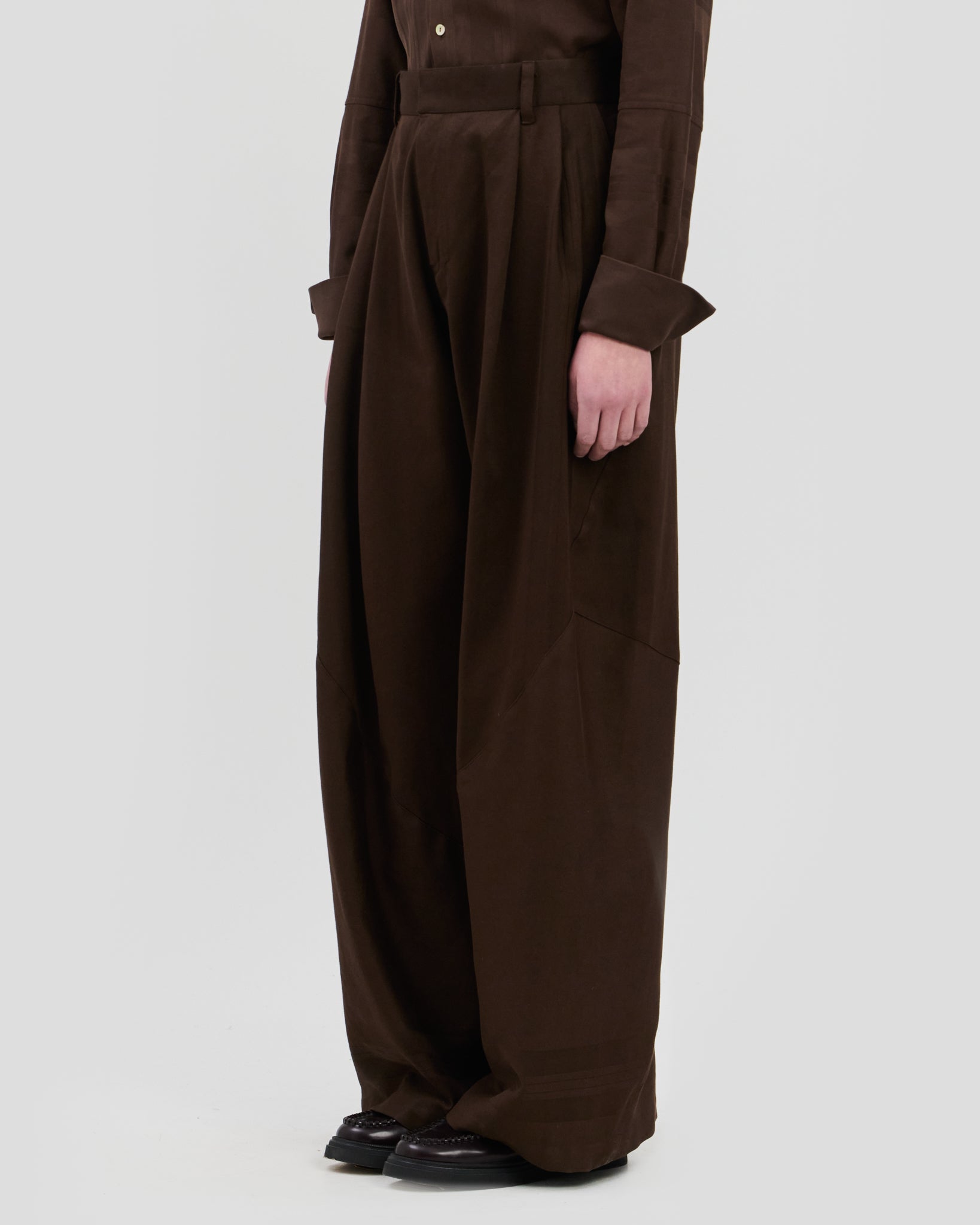 Jo Trousers Chocolate Brown