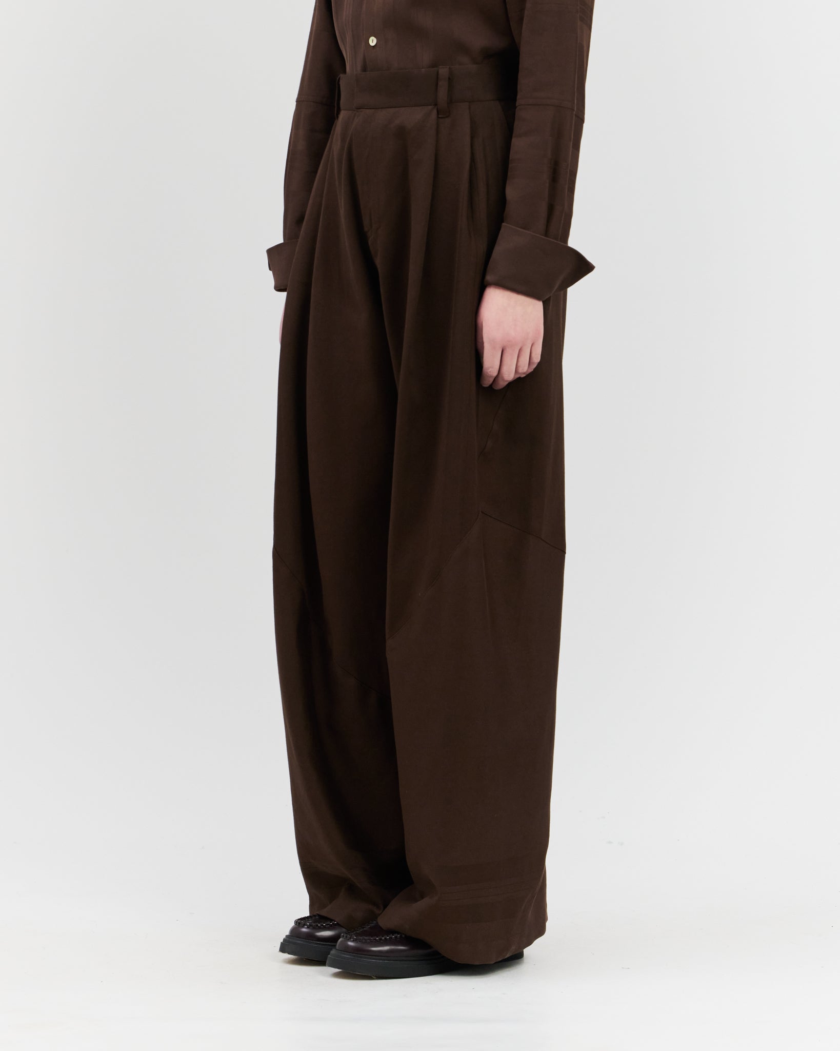 Jo Trousers Chocolate Brown