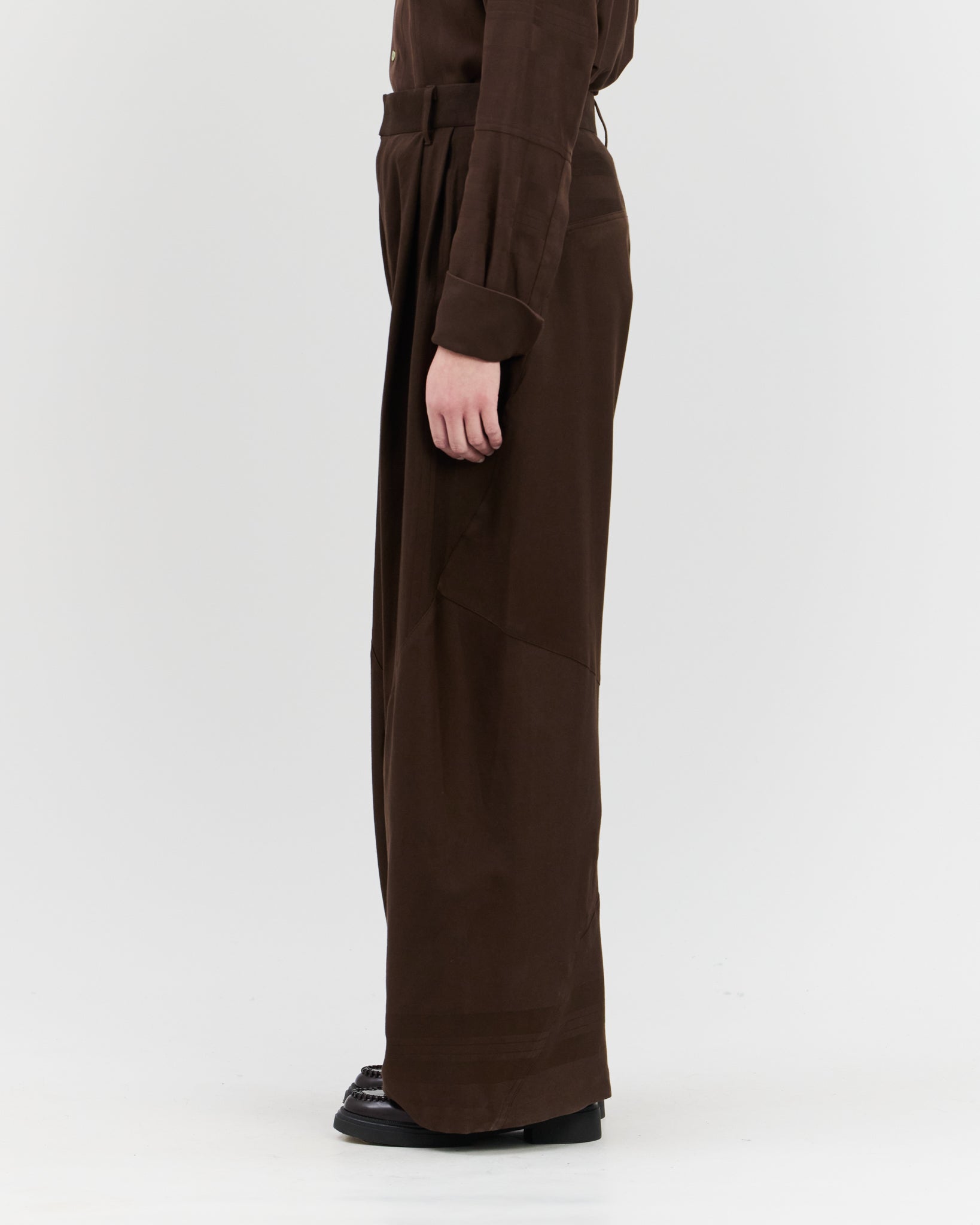 Jo Trousers Chocolate Brown