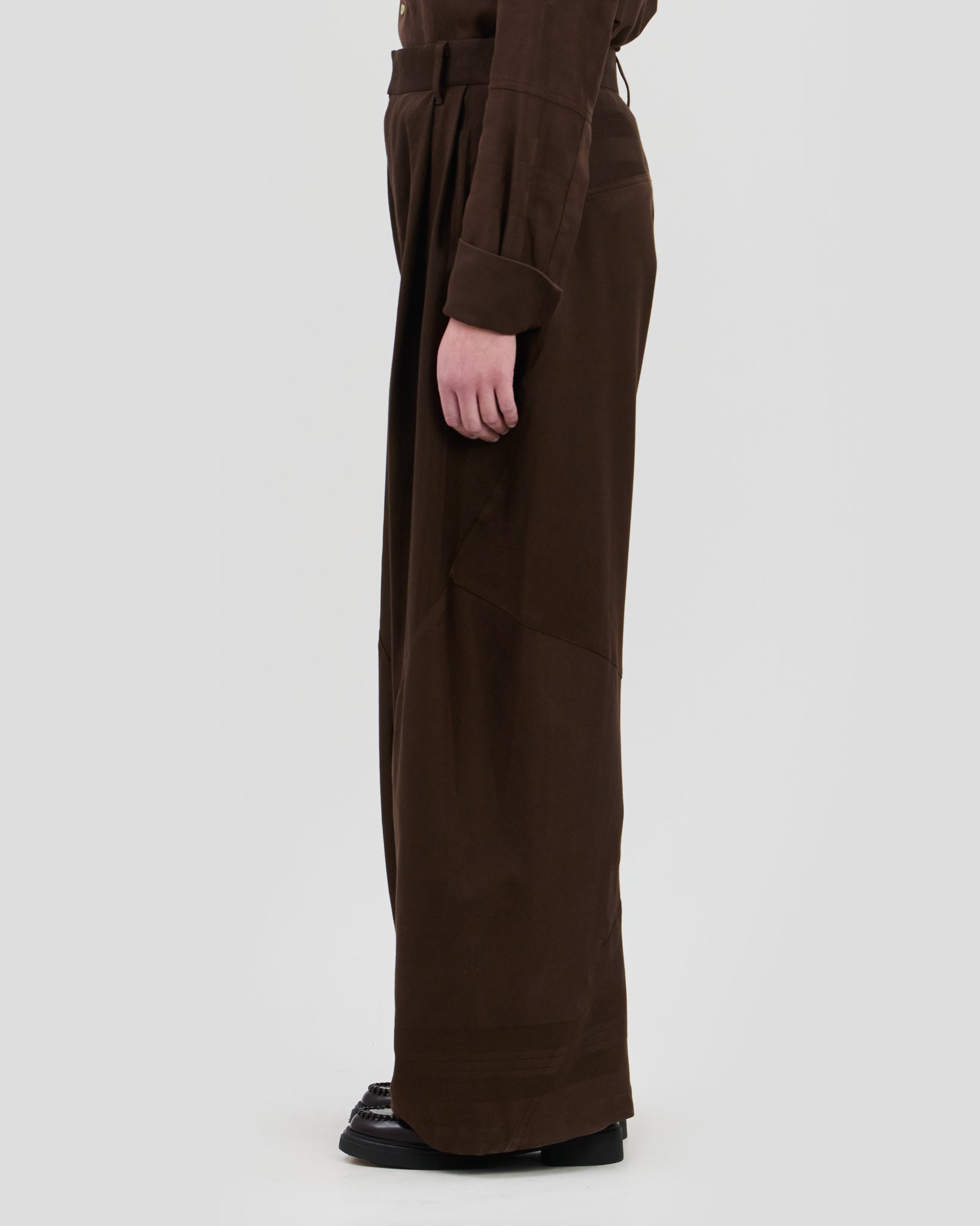 Jo Trousers Chocolate Brown