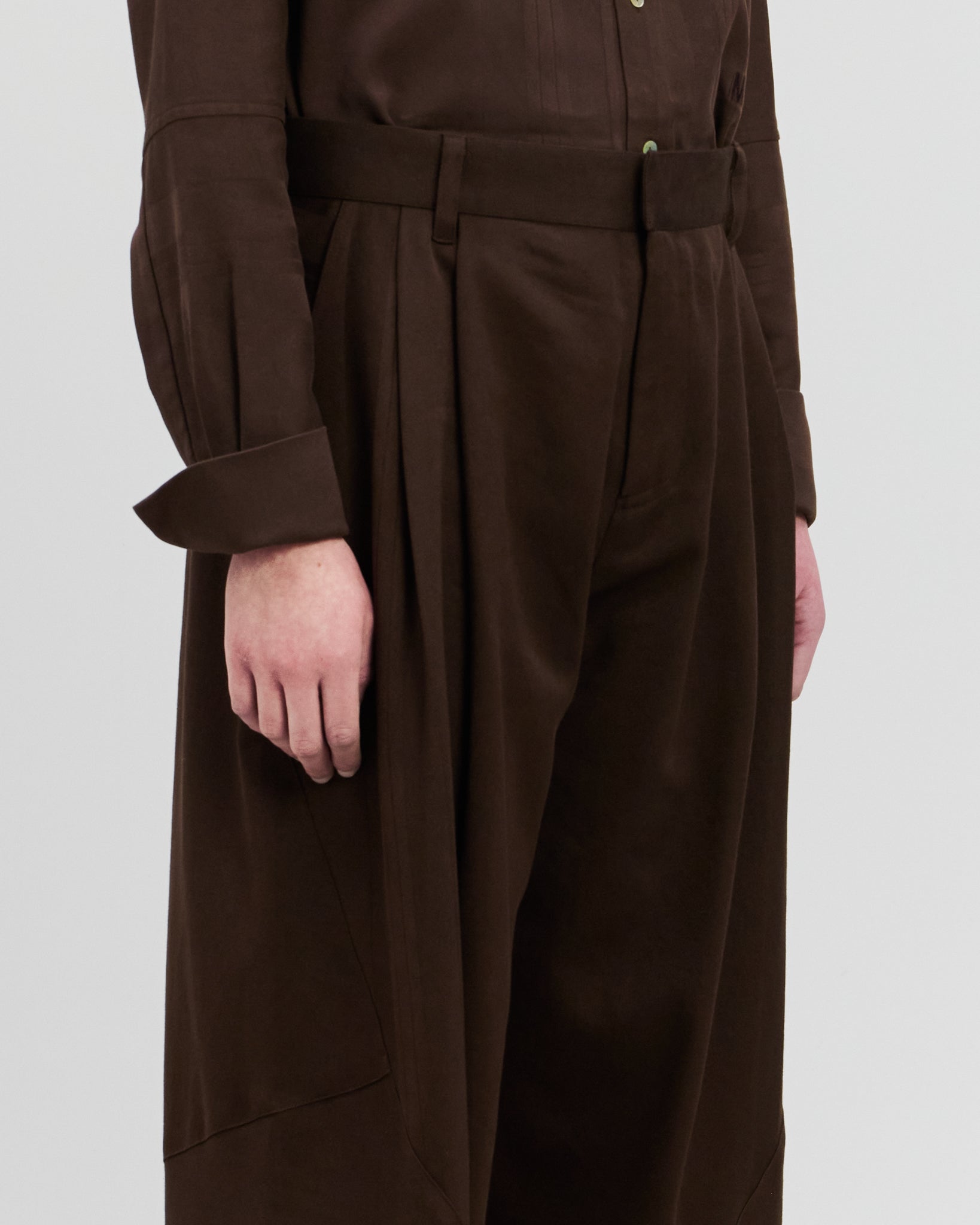 Jo Trousers Chocolate Brown