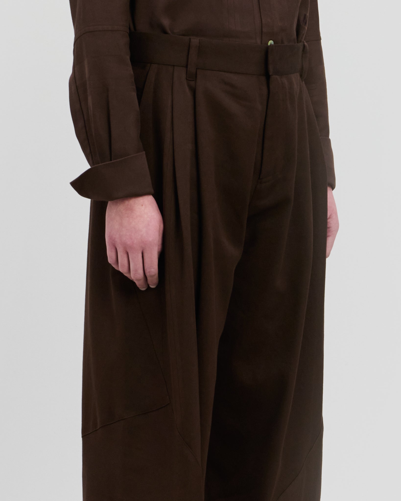 Jo Trousers Chocolate Brown