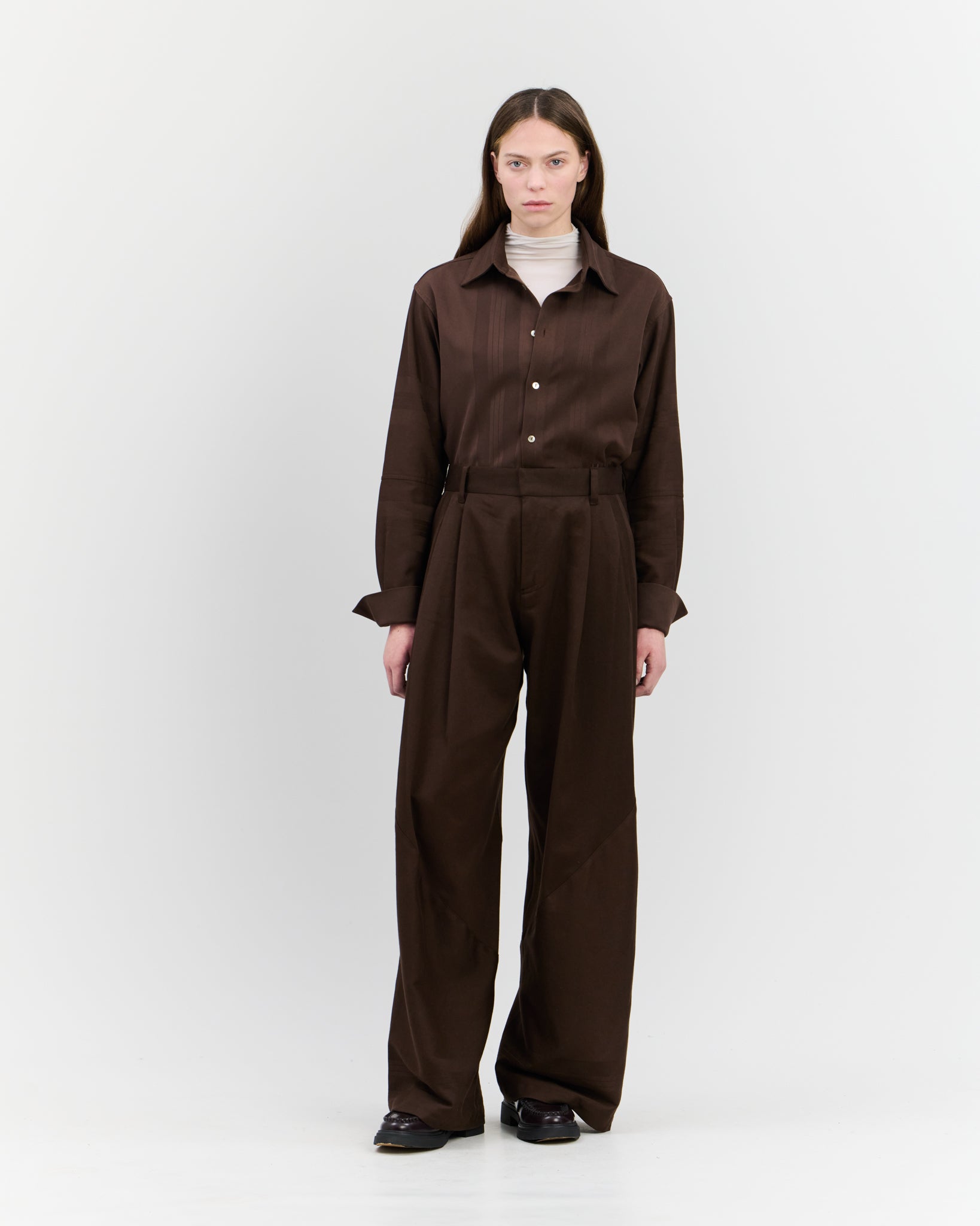 Jo Trousers Chocolate Brown