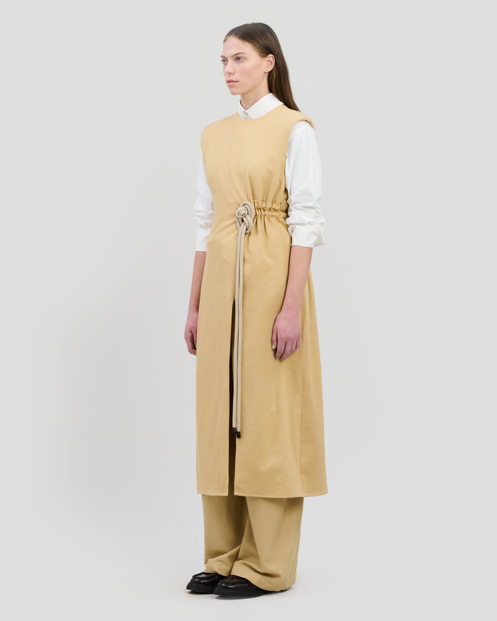 Julia Dress Bamboo Beige