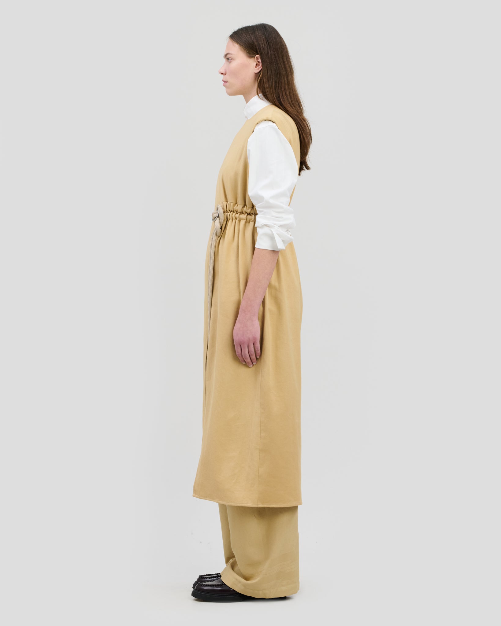 Julia Dress Bamboo Beige