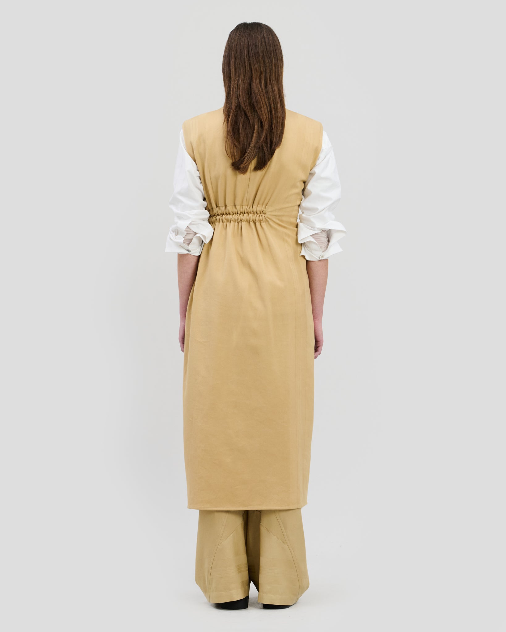 Julia Dress Bamboo Beige