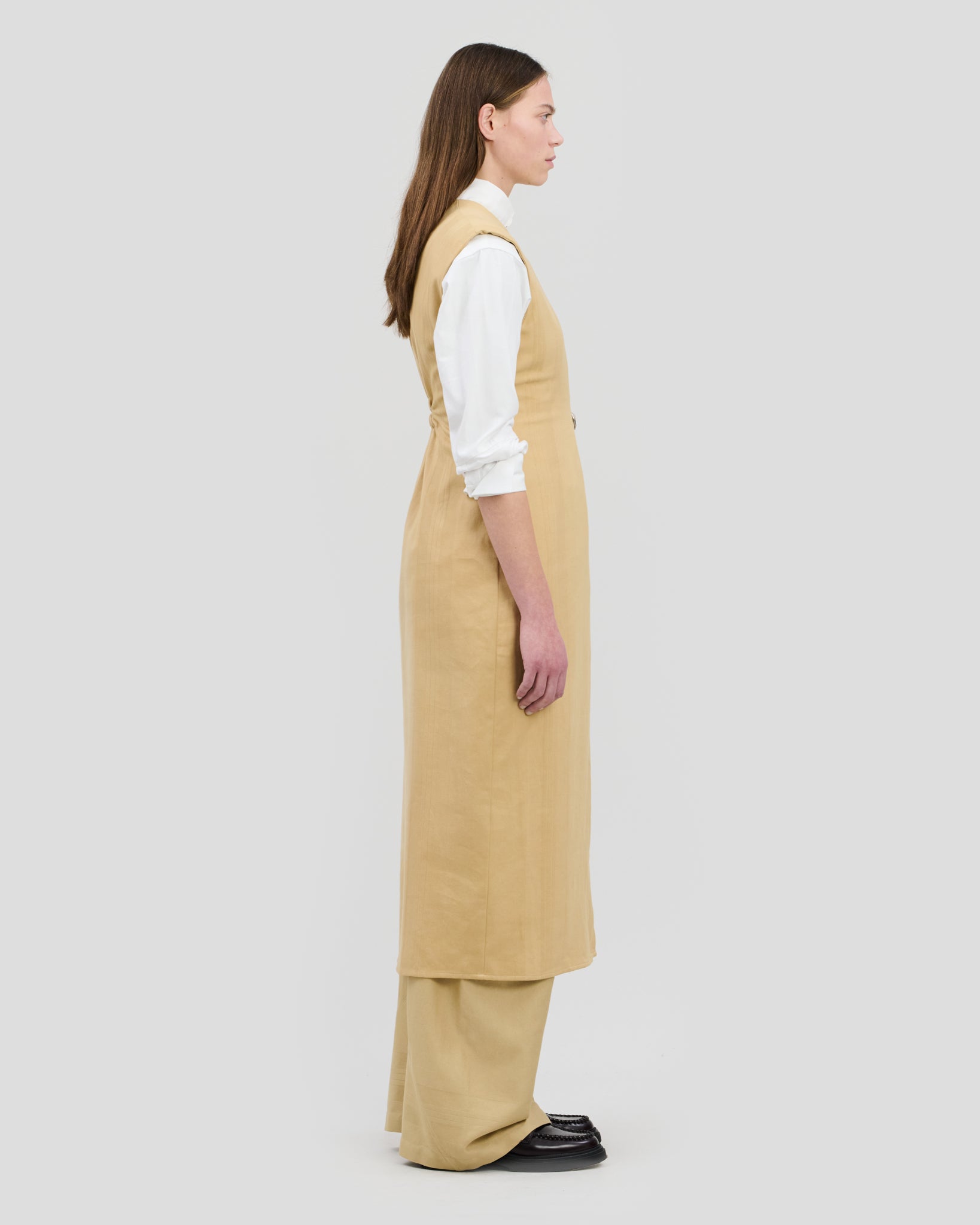 Julia Dress Bamboo Beige