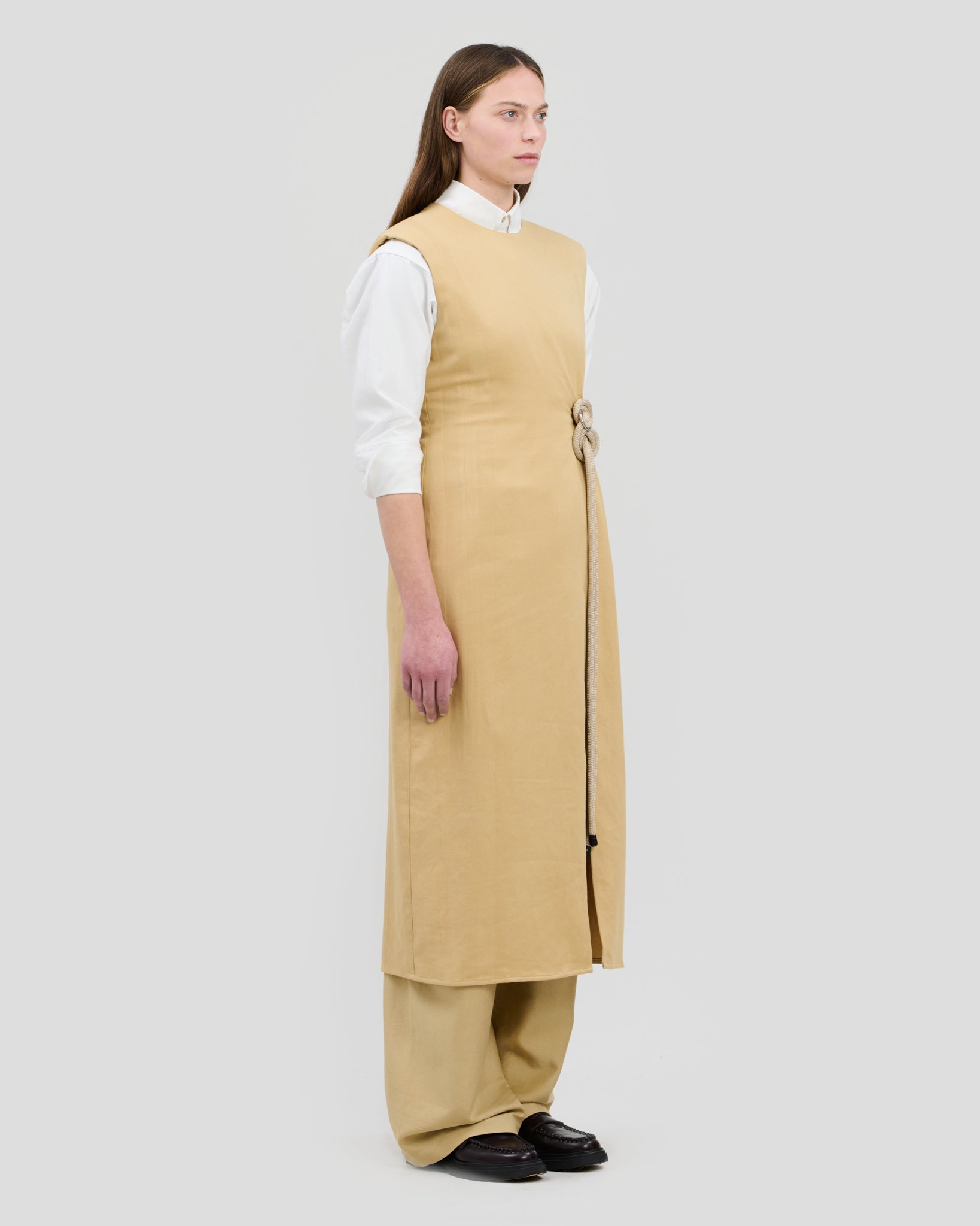 Julia Dress Bamboo Beige