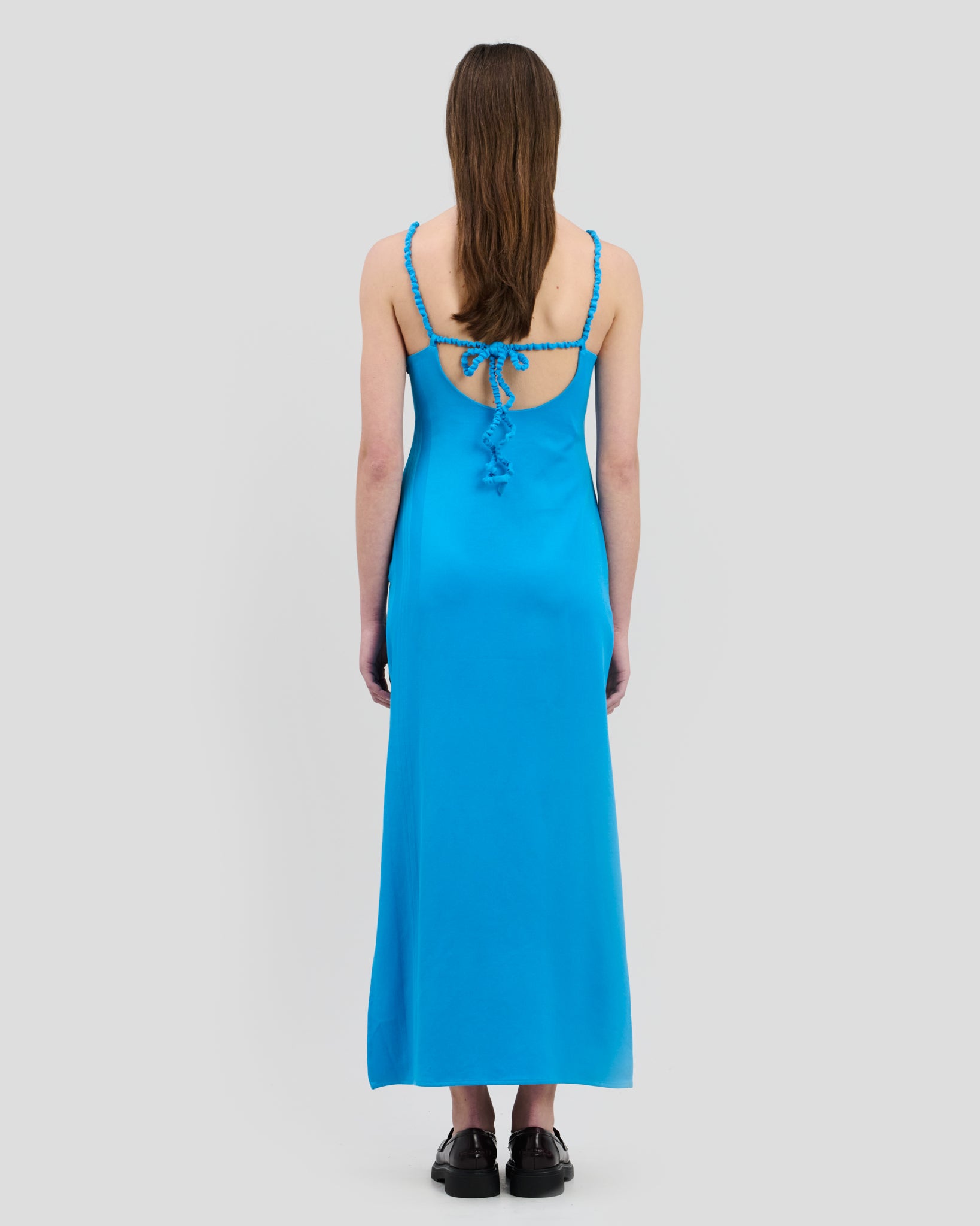 Stella Dress Cyan Blue